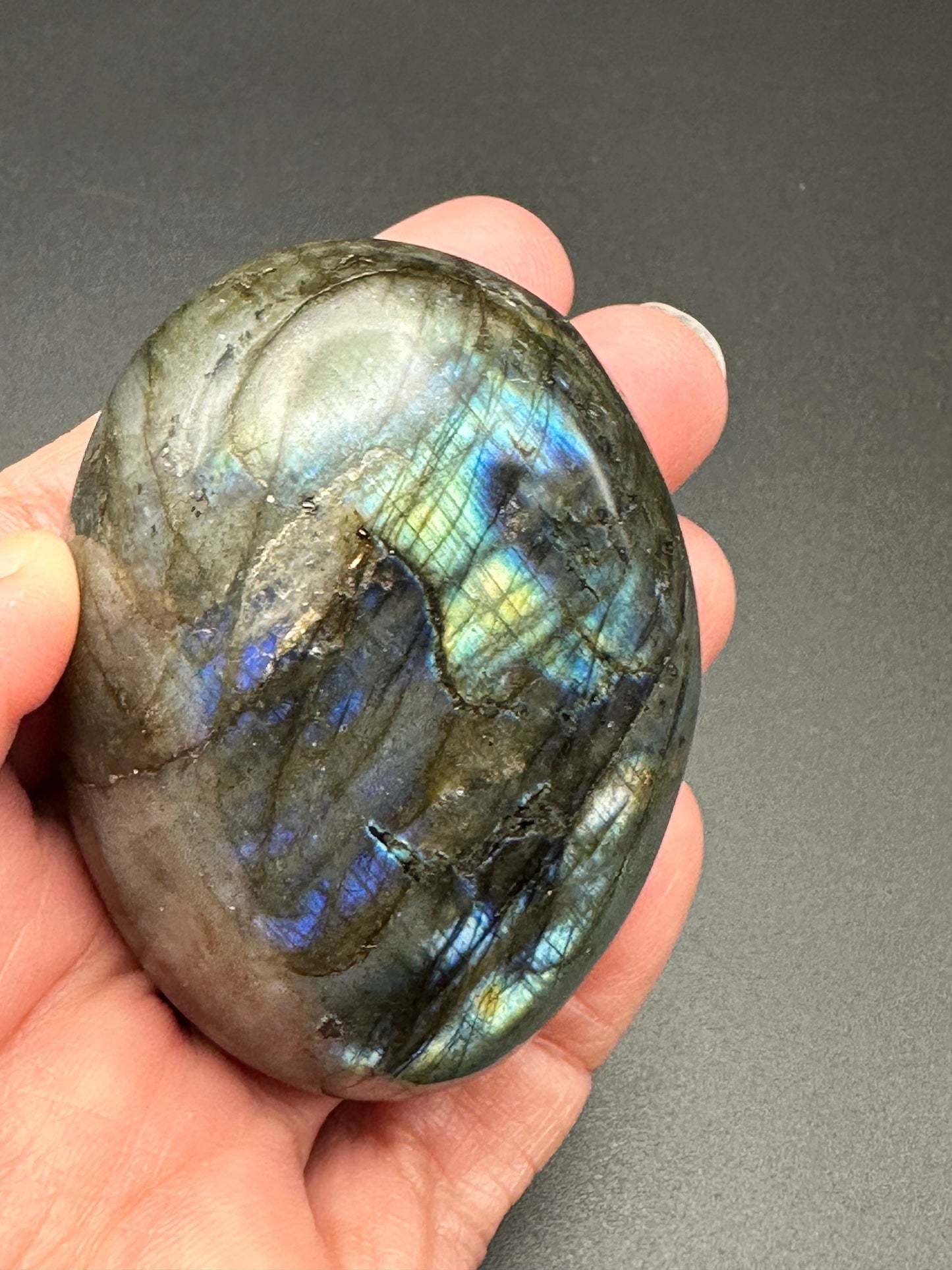 Labradorite Palm Stone