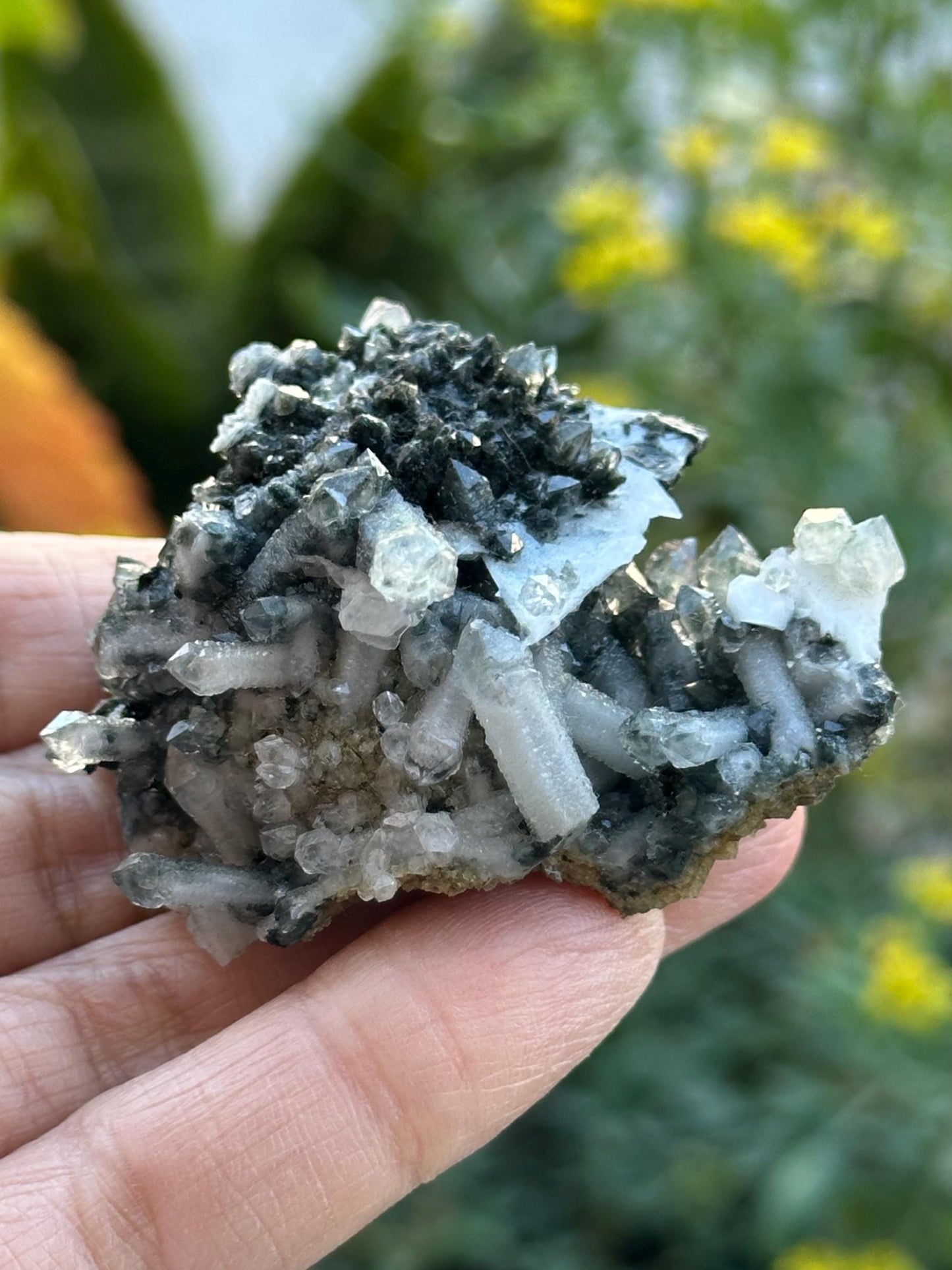Quartz and Fluorite Specimen from Inner Mongolia, China
