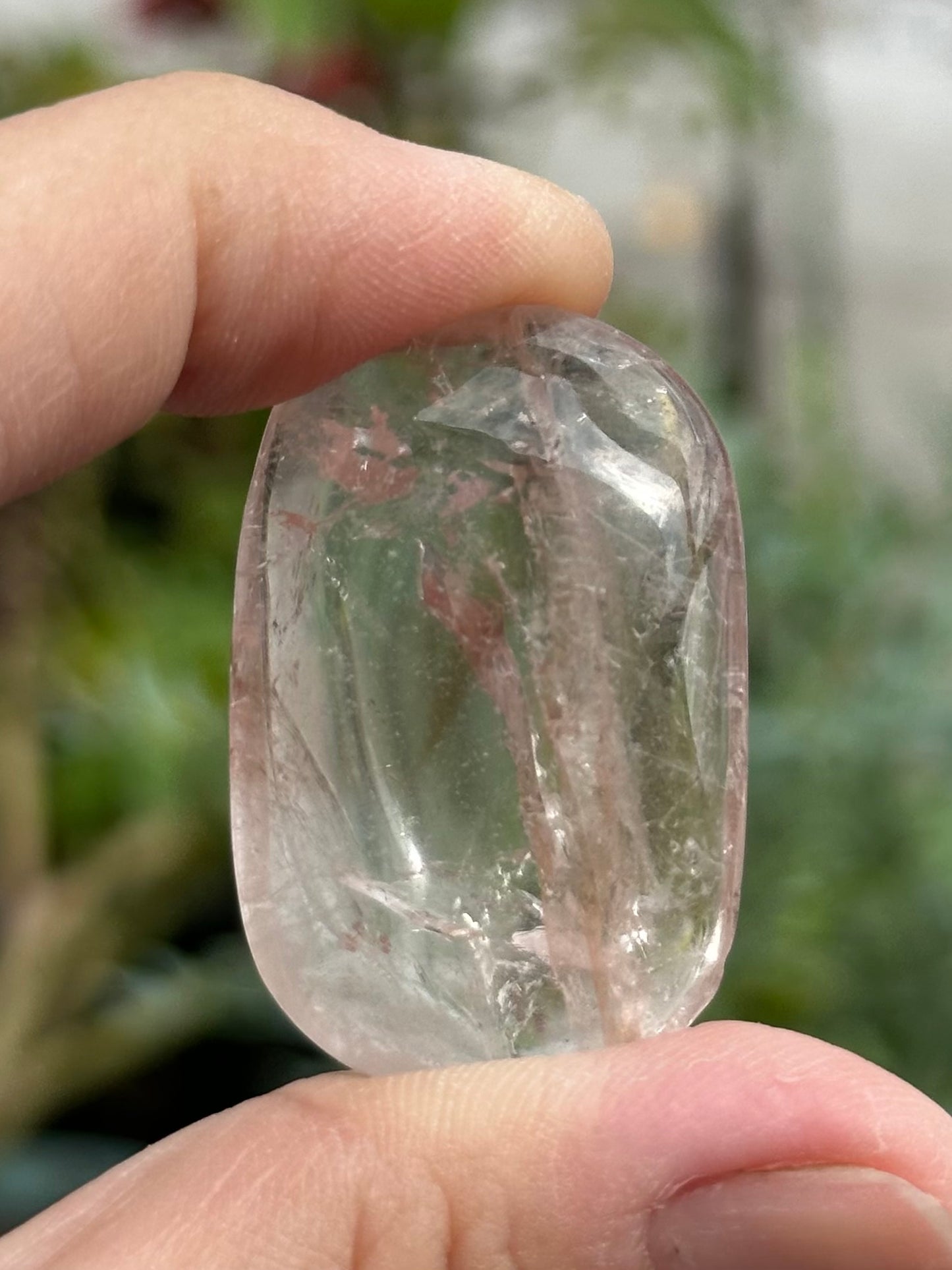 UV Amethyst Mini Palmstone from Brazil