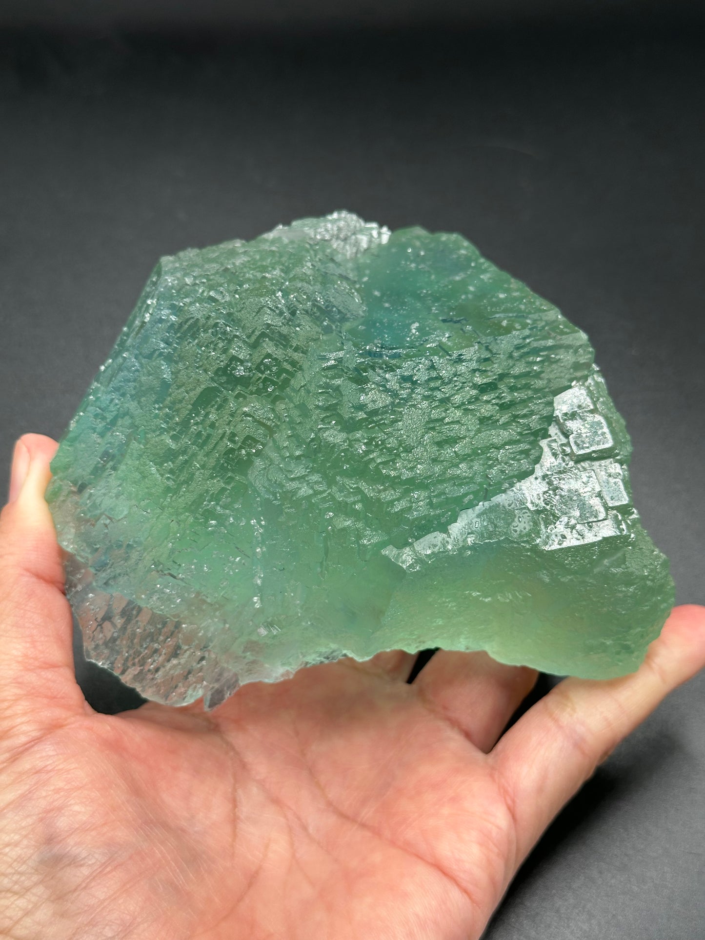 Green Fluorite from the Manaoshan Mine