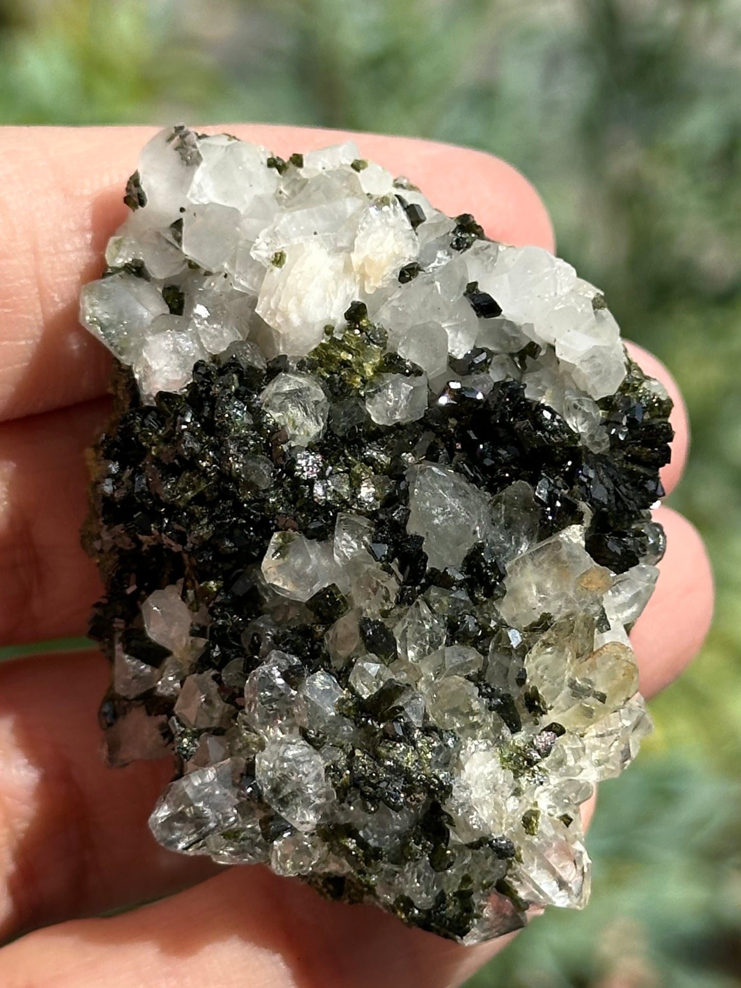 Epidote and Quartz from Hakkari Province, Turkey