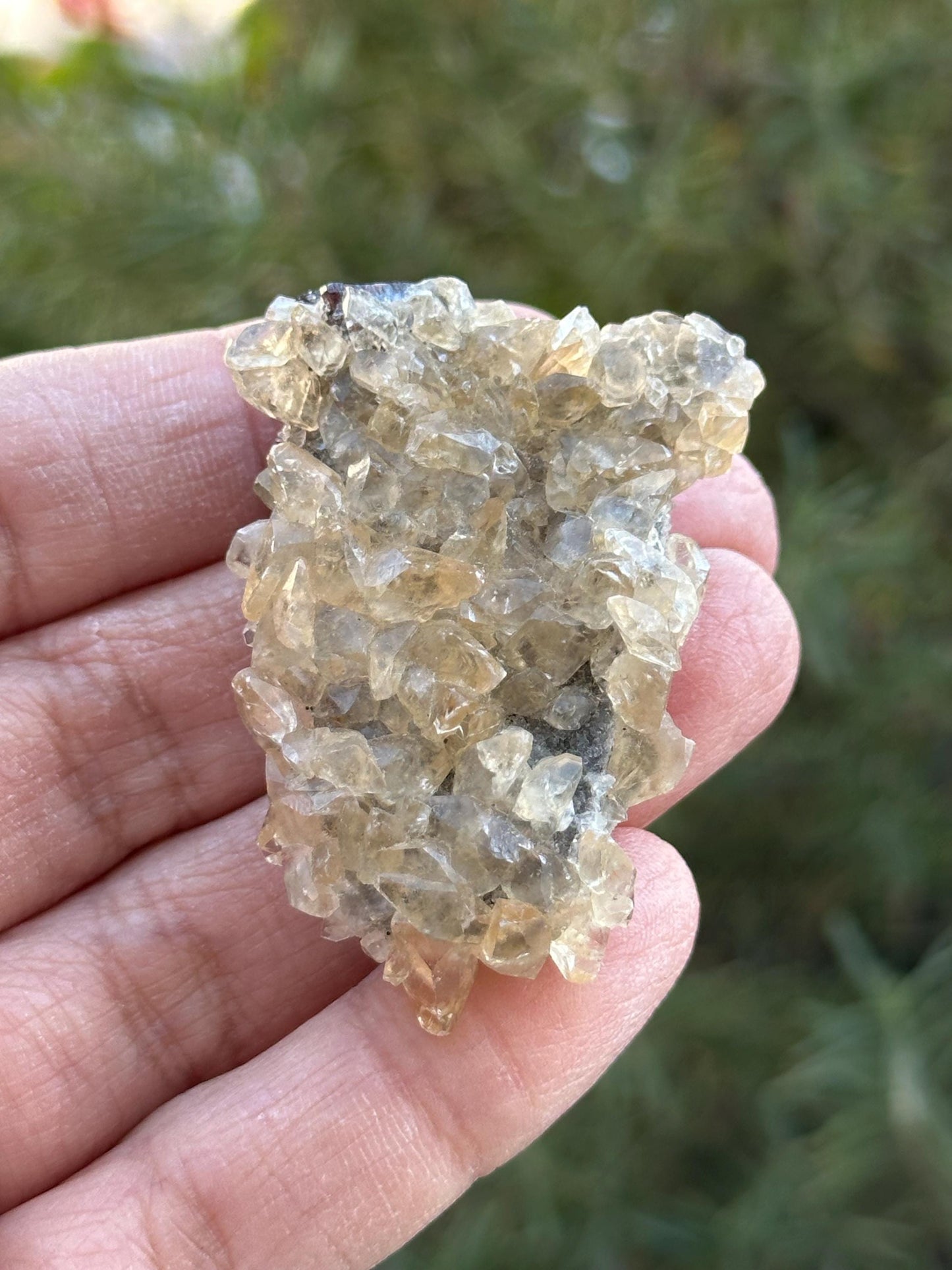Elmwood Calcite with Sphalerite and Dolomite