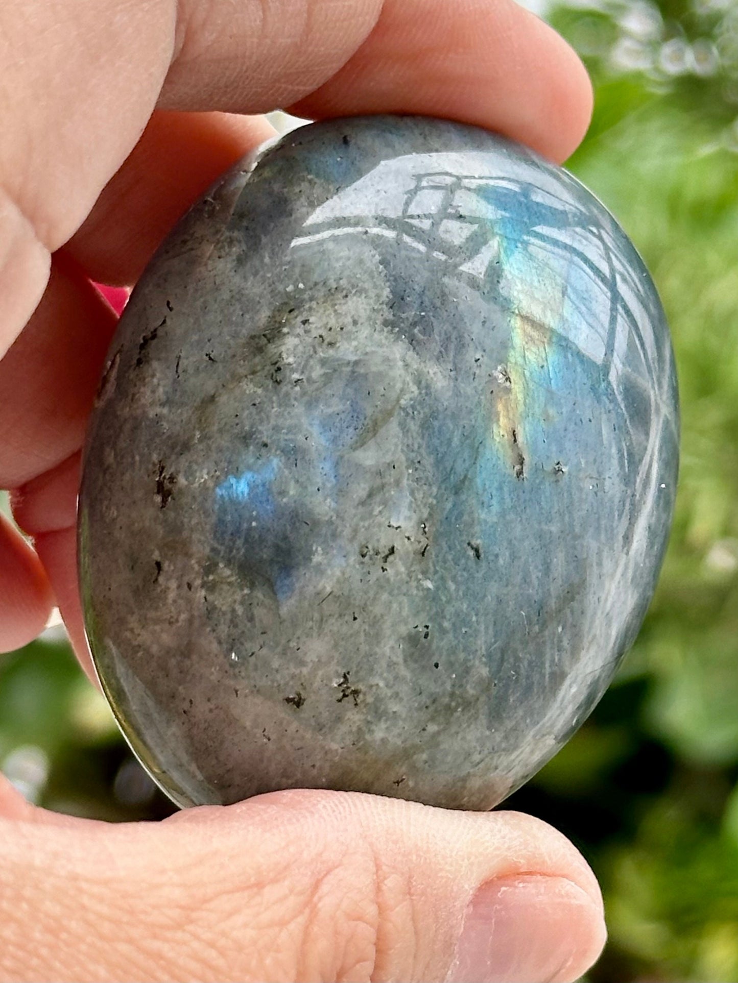 Labradorite Palm Stone