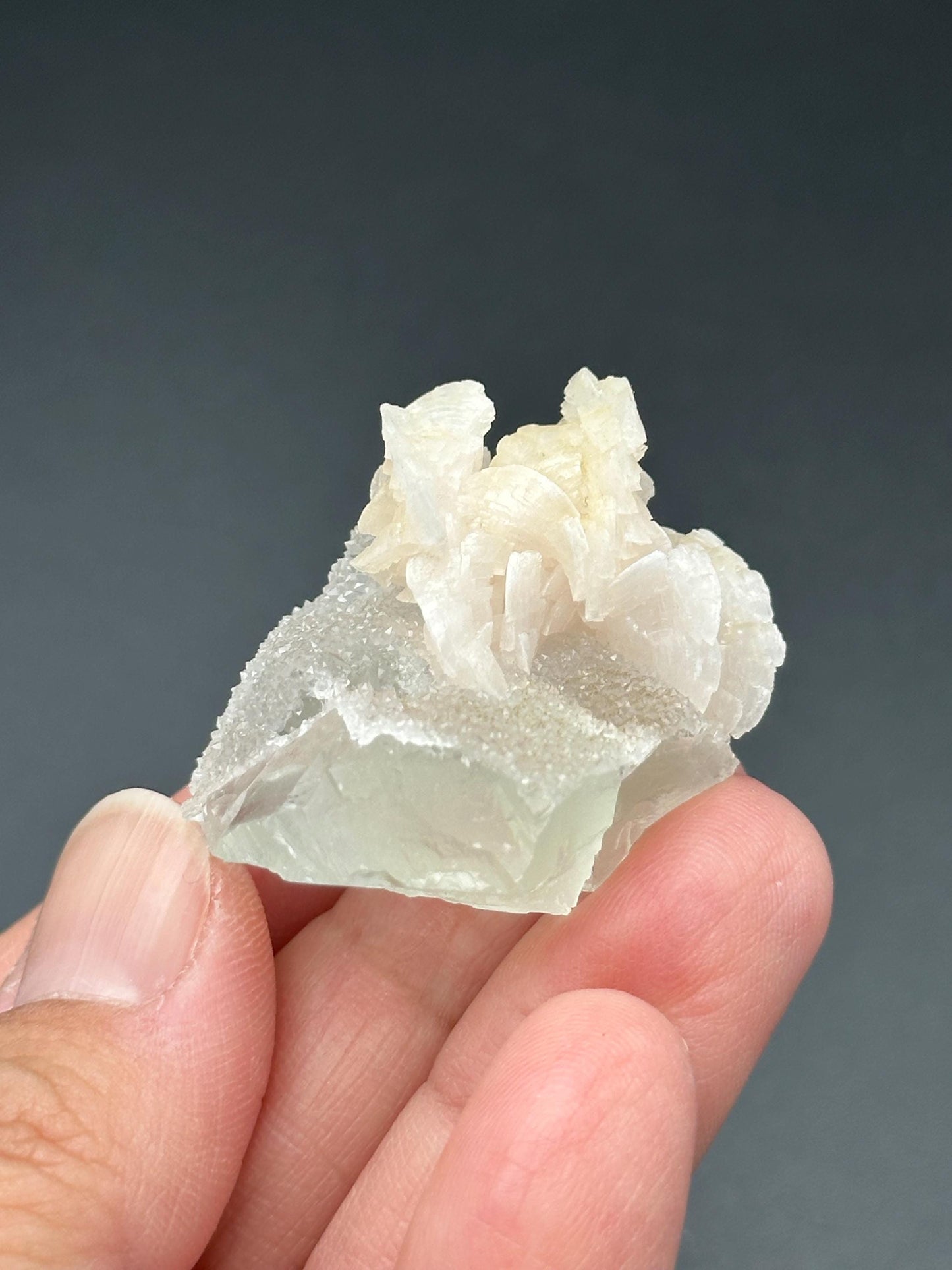 Fluorite with Dolomite from the Manaoshan Mine, Hunan, China