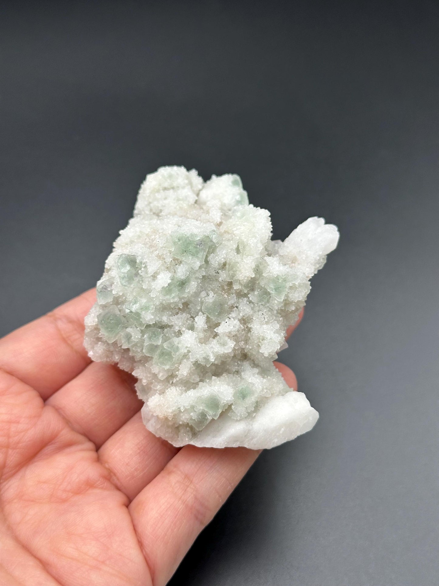 Fluorite with Quartz from the Huanggangliang Mine