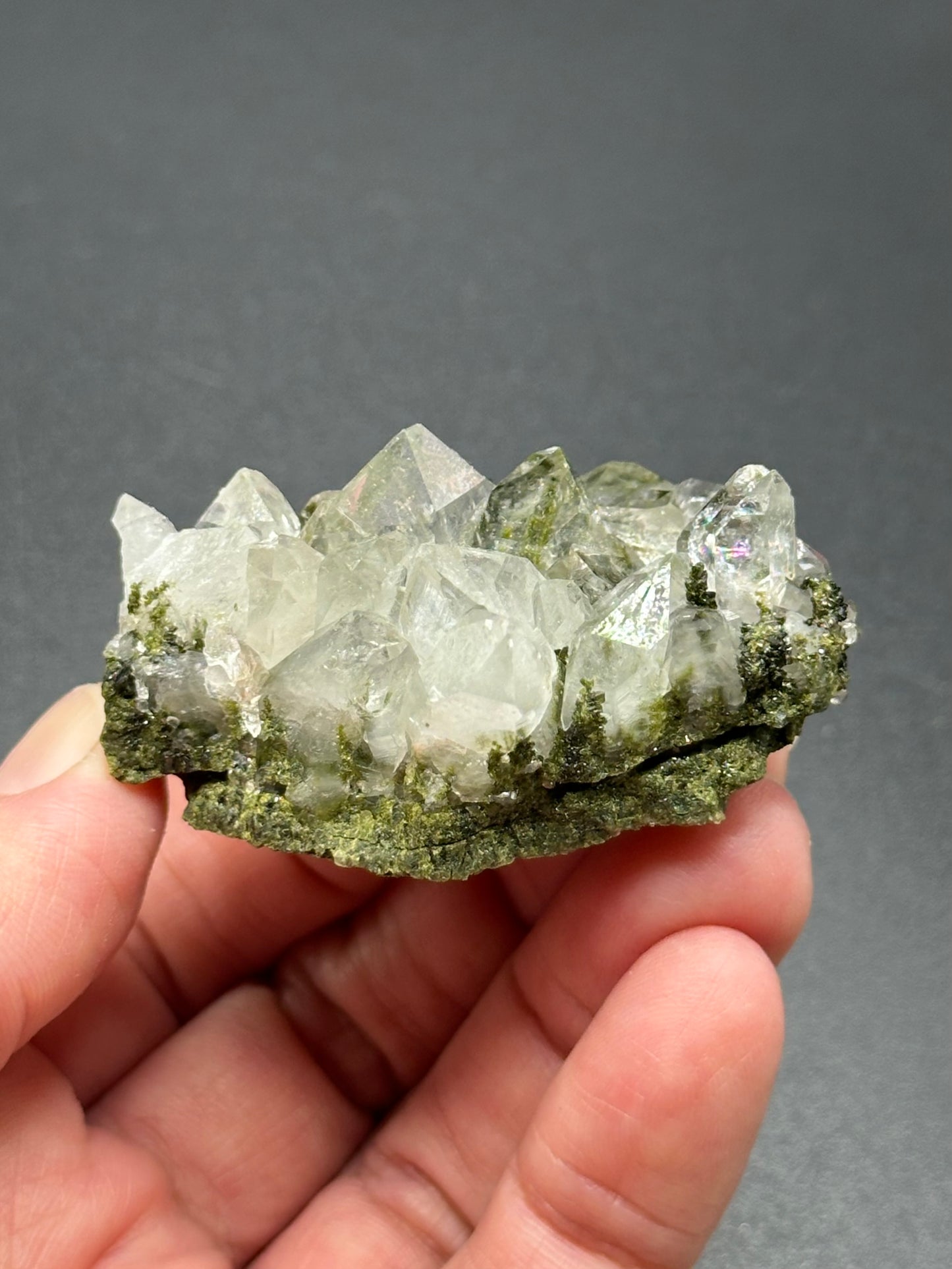 Epidote and Quartz from Hakkari Province, Turkey