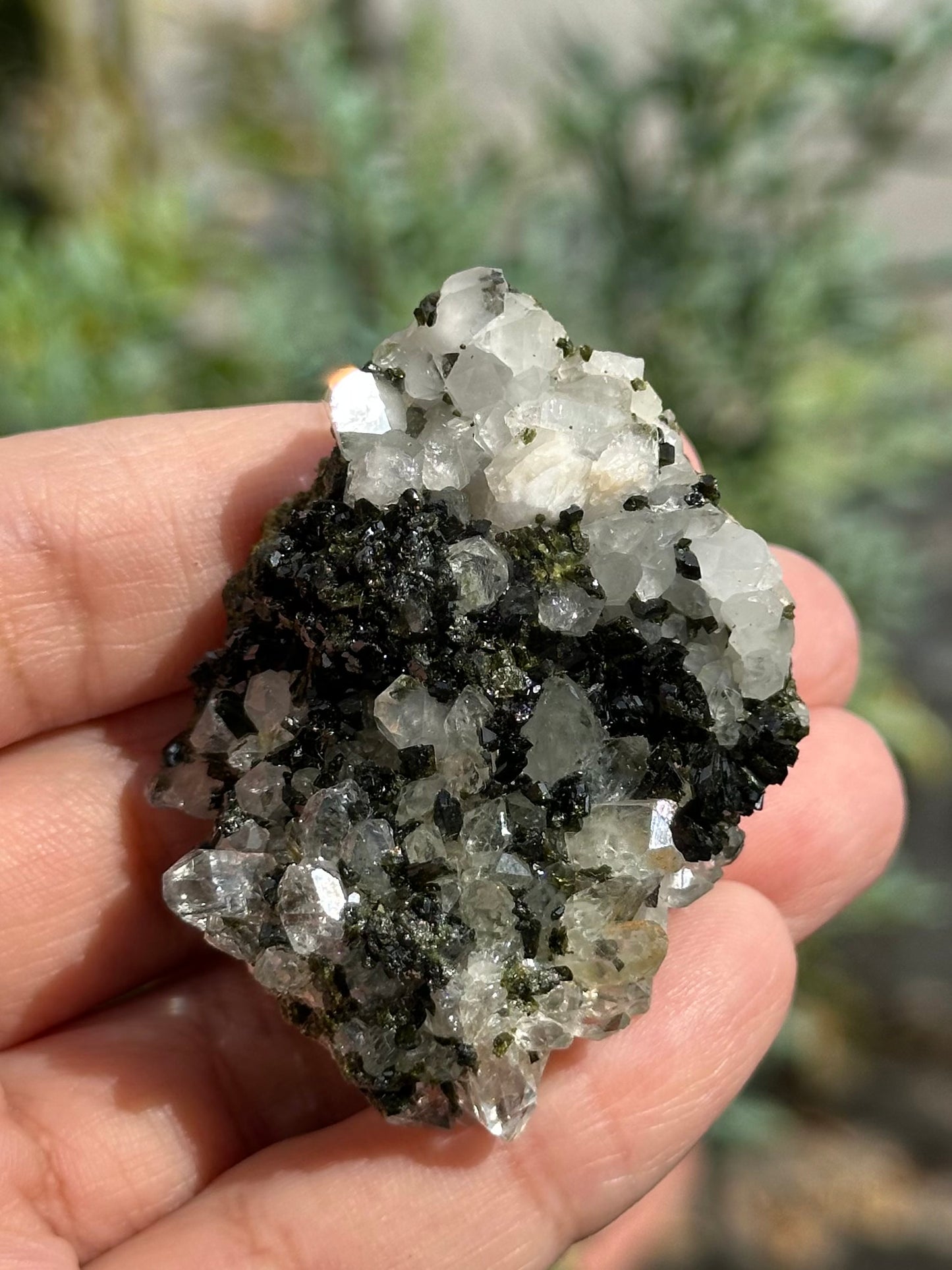 Epidote and Quartz from Hakkari Province, Turkey