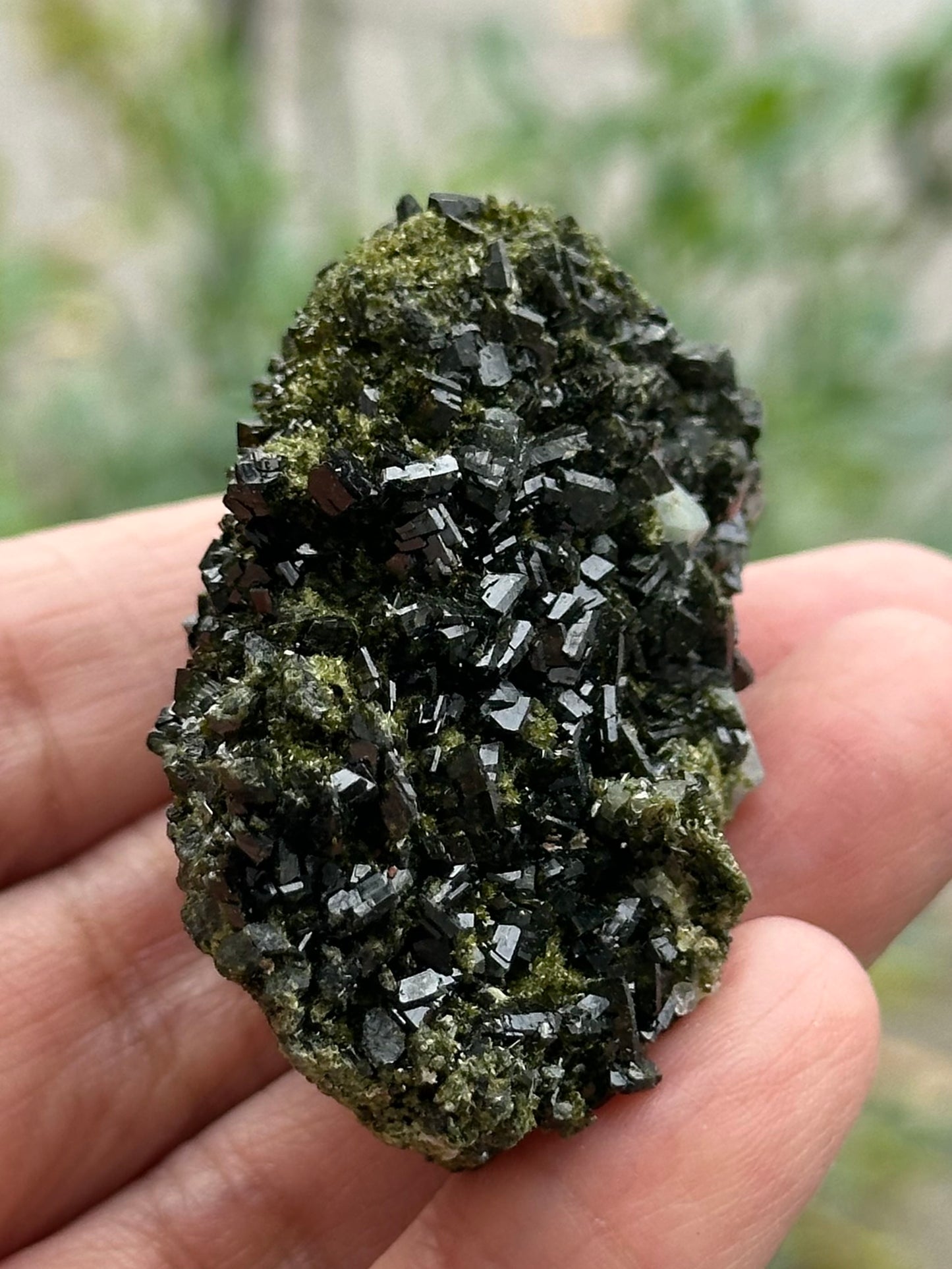 Epidote and Quartz from Hakkari Province, Turkey