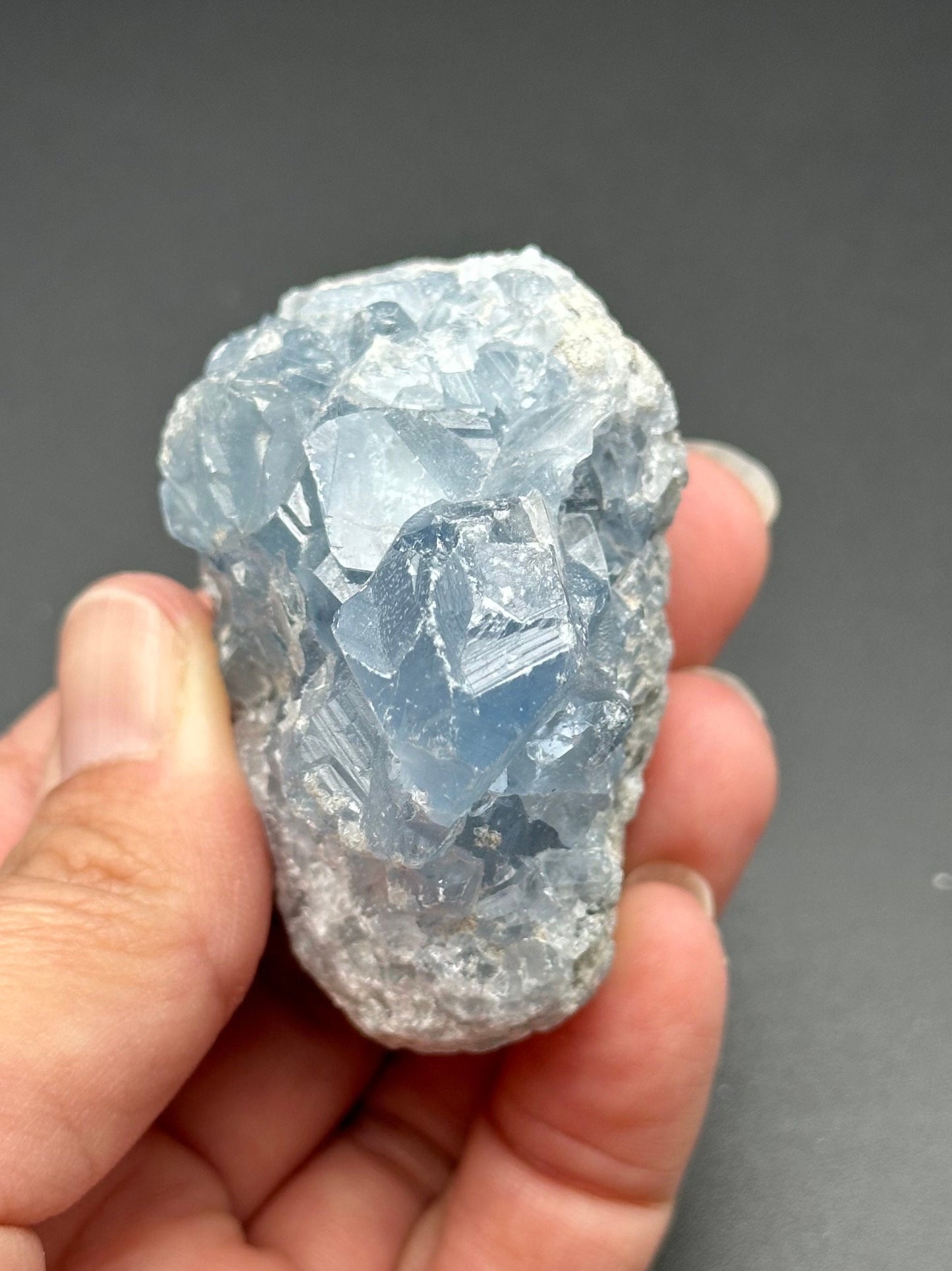 Celestite Cluster from Madagascar