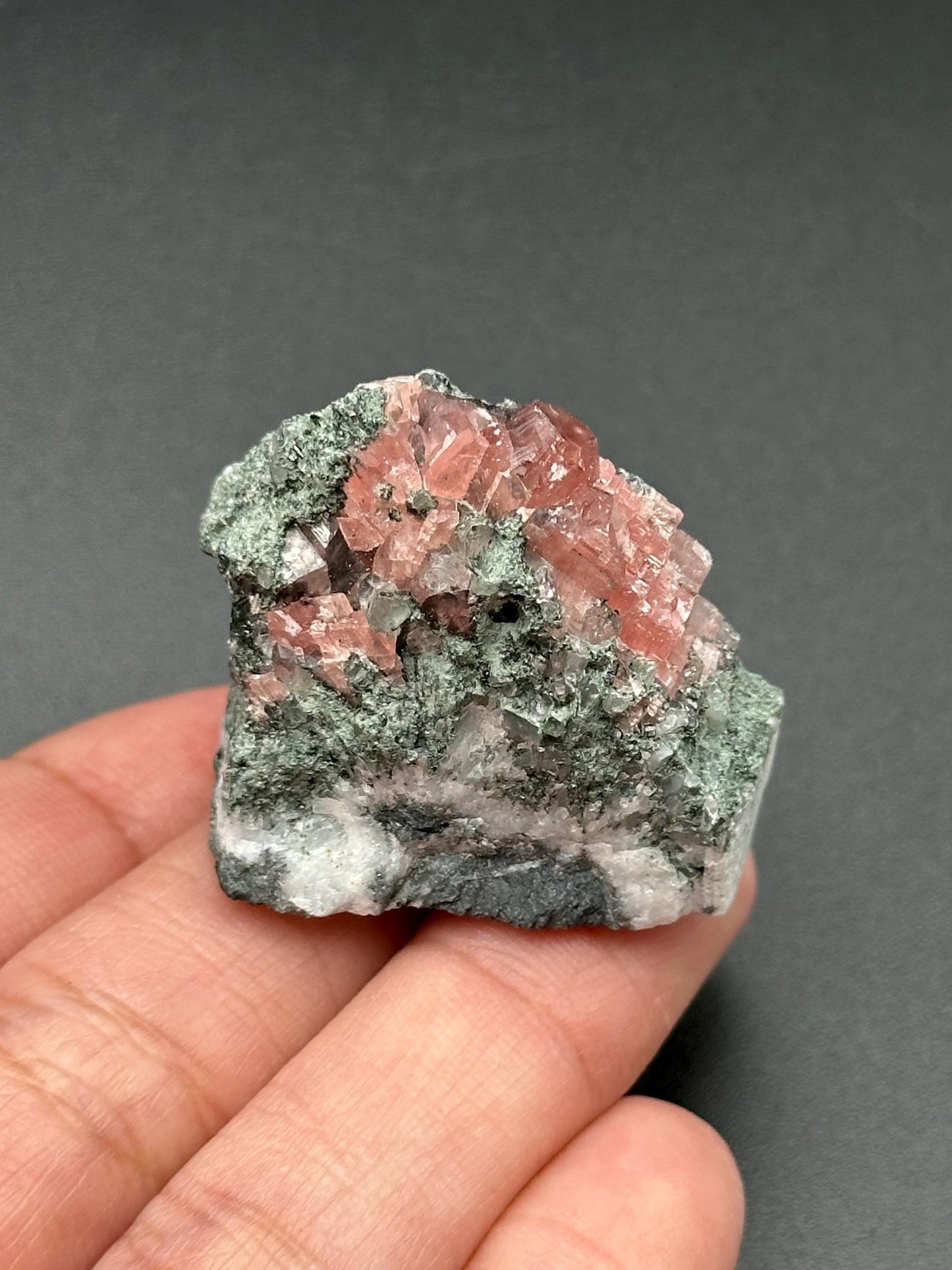 Rhodochrosite on Matrix