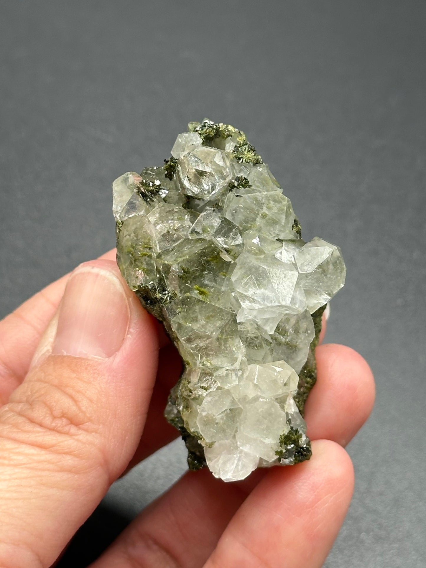 Epidote and Quartz from Hakkari Province, Turkey