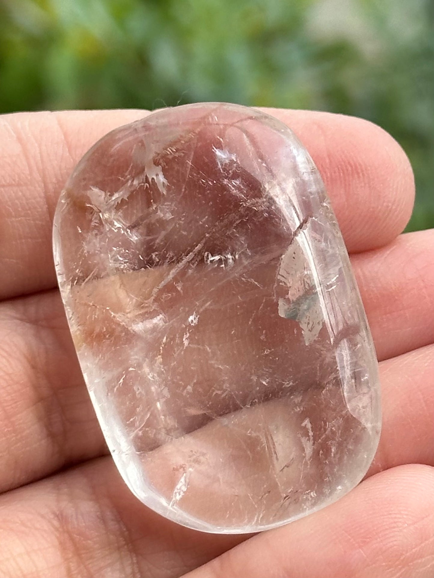 UV Amethyst Mini Palmstone from Brazil