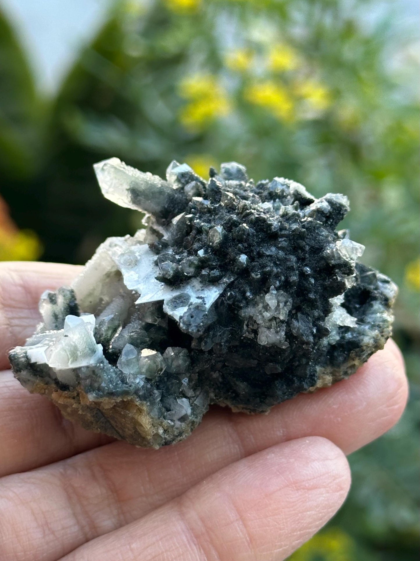 Quartz and Fluorite Specimen from Inner Mongolia, China