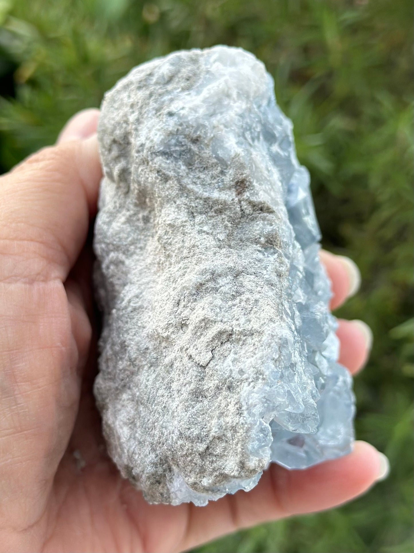 Celestite Cluster from Madagascar