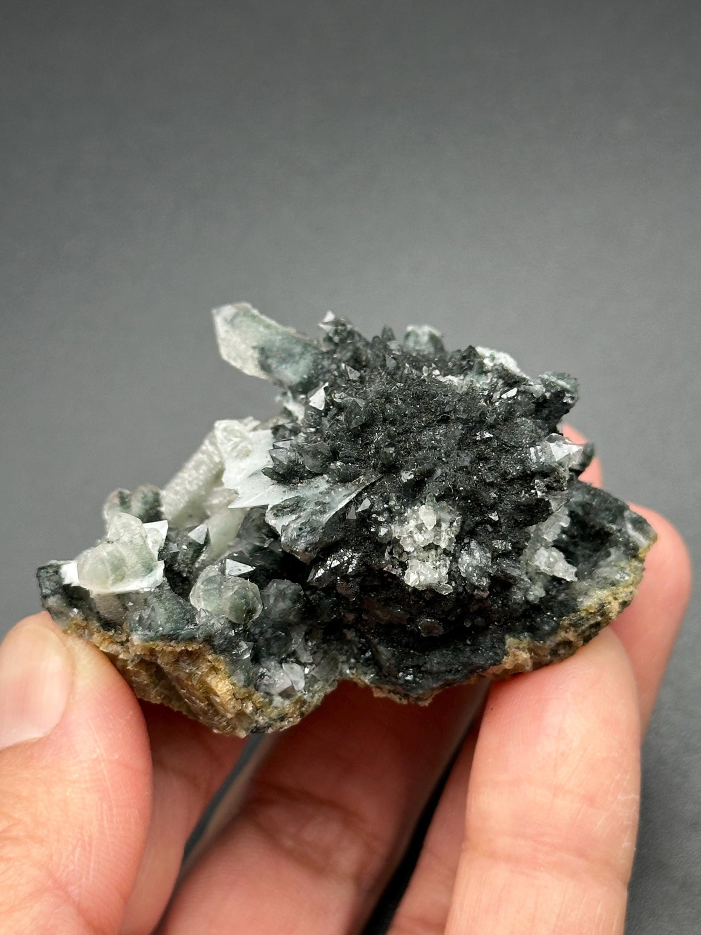 Quartz and Fluorite Specimen from Inner Mongolia, China