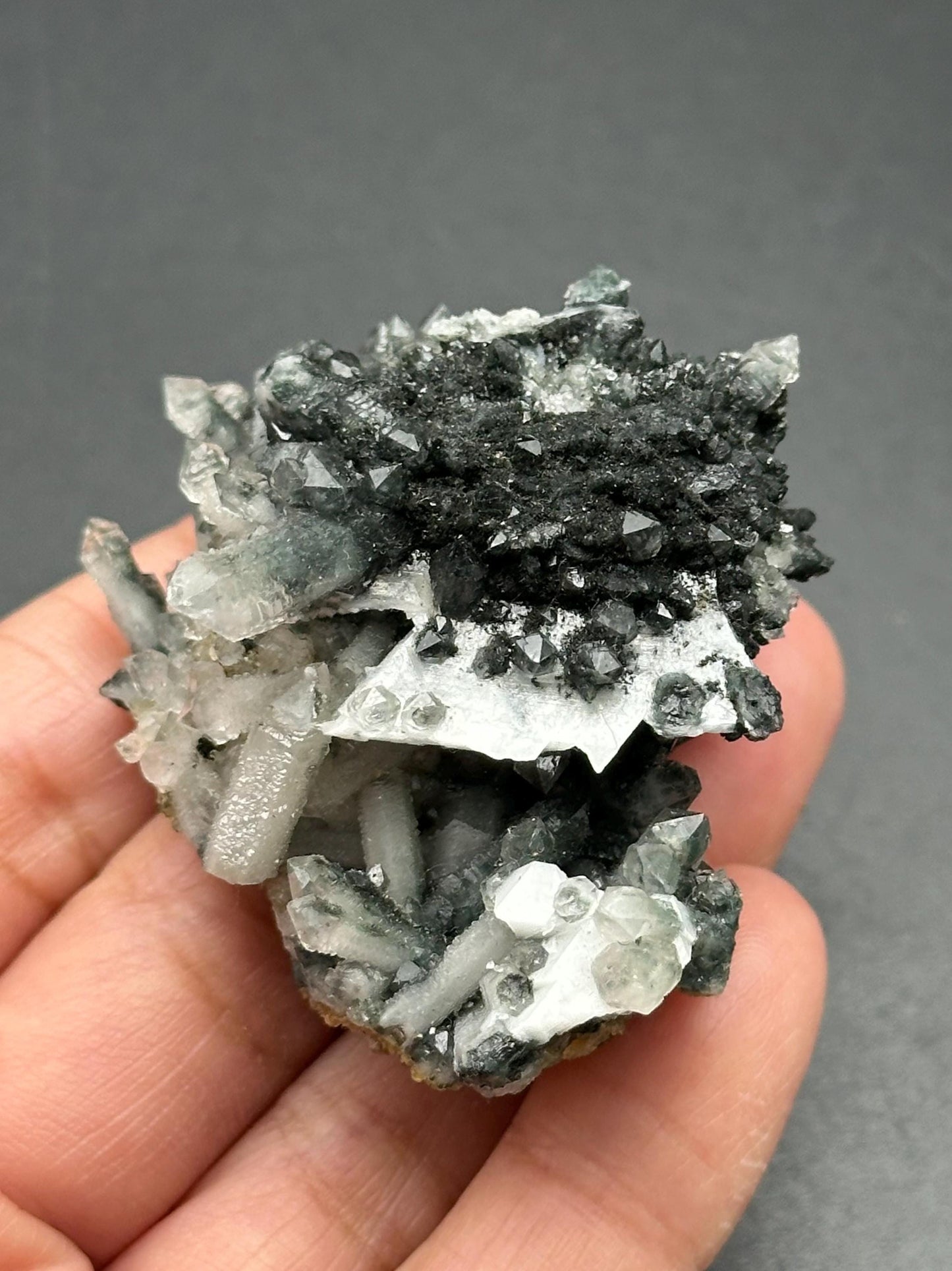 Quartz and Fluorite Specimen from Inner Mongolia, China