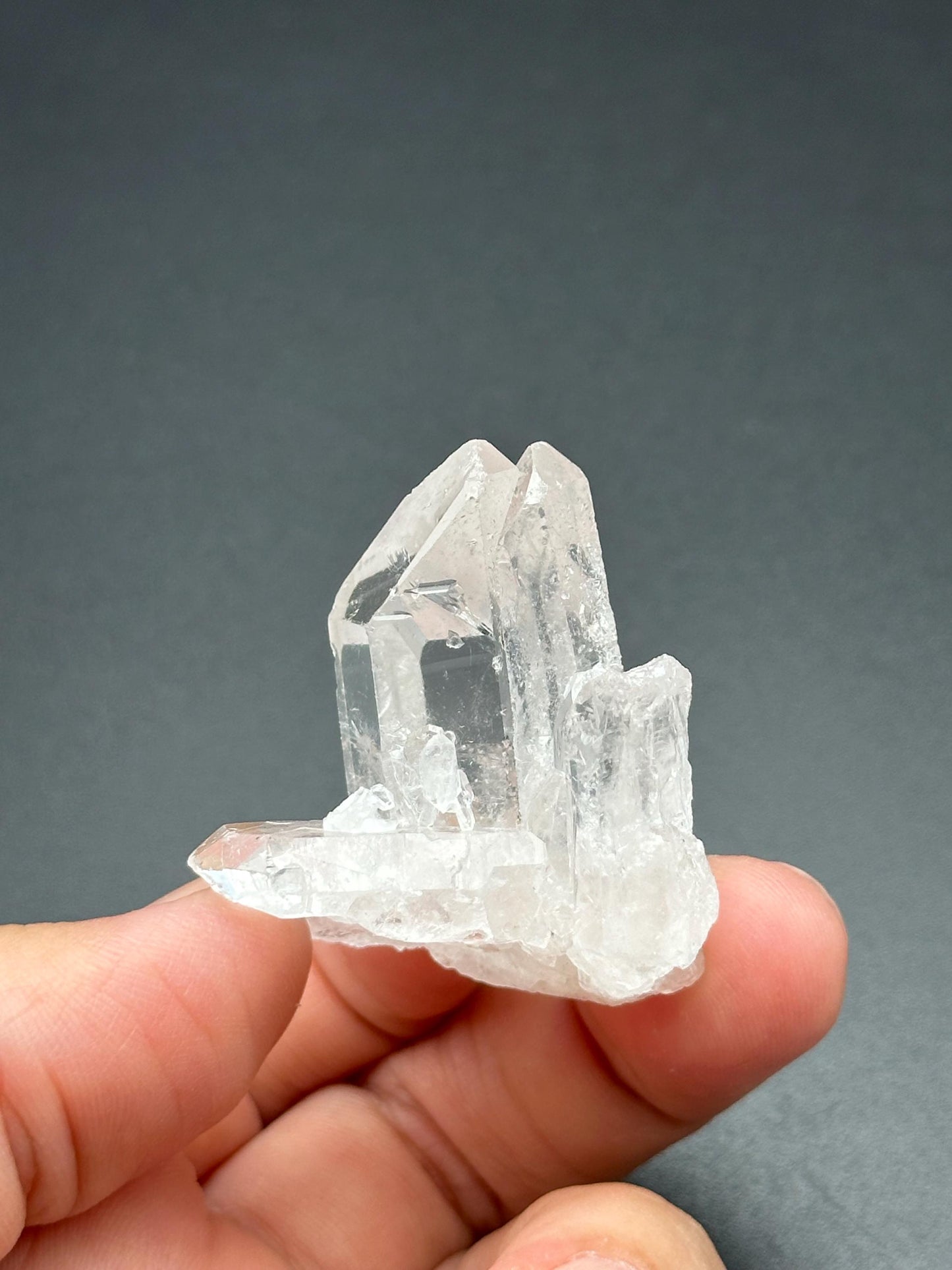 Small Clear Quartz Cluster from Brazil