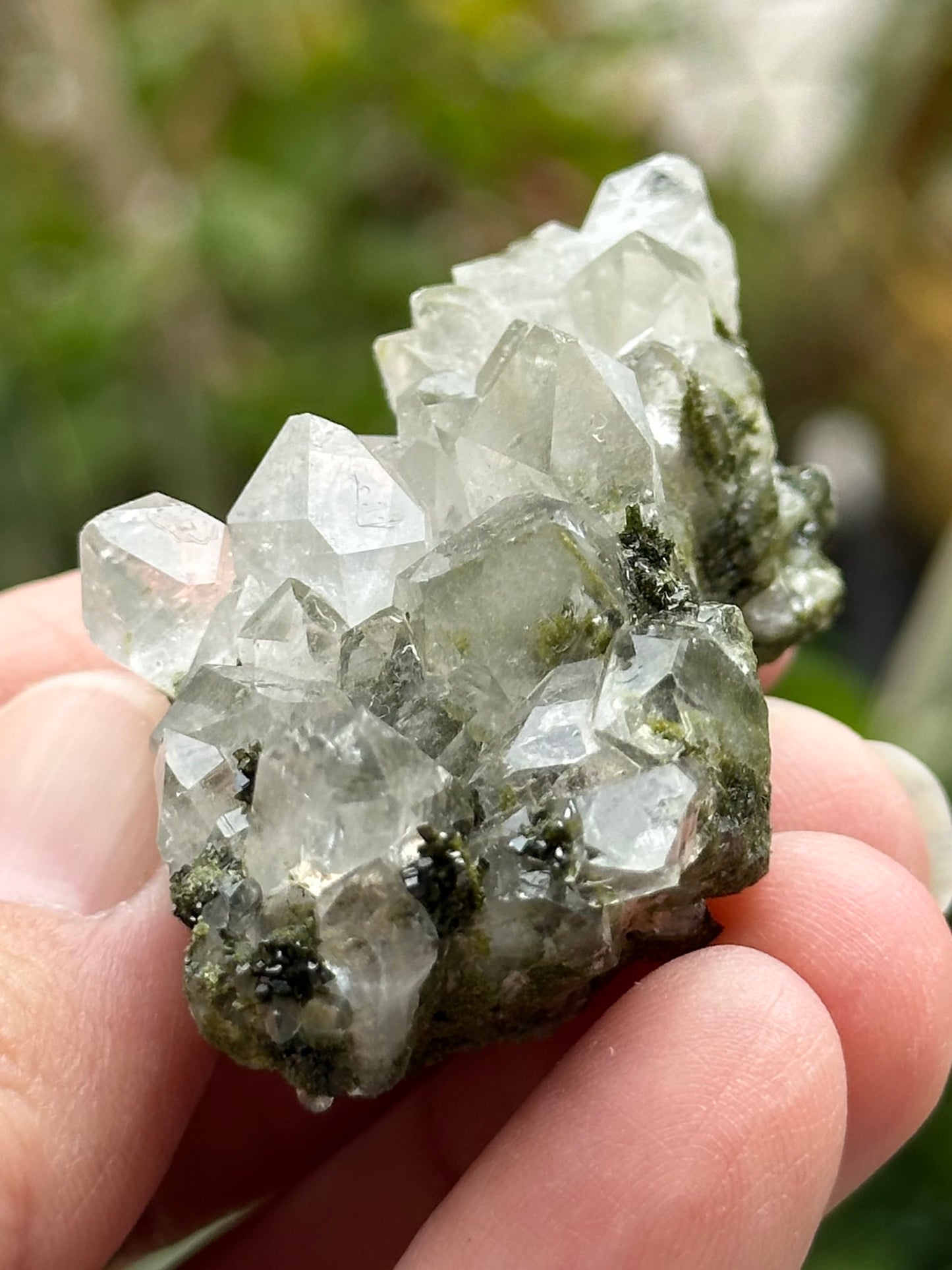 Epidote and Quartz from Hakkari Province, Turkey