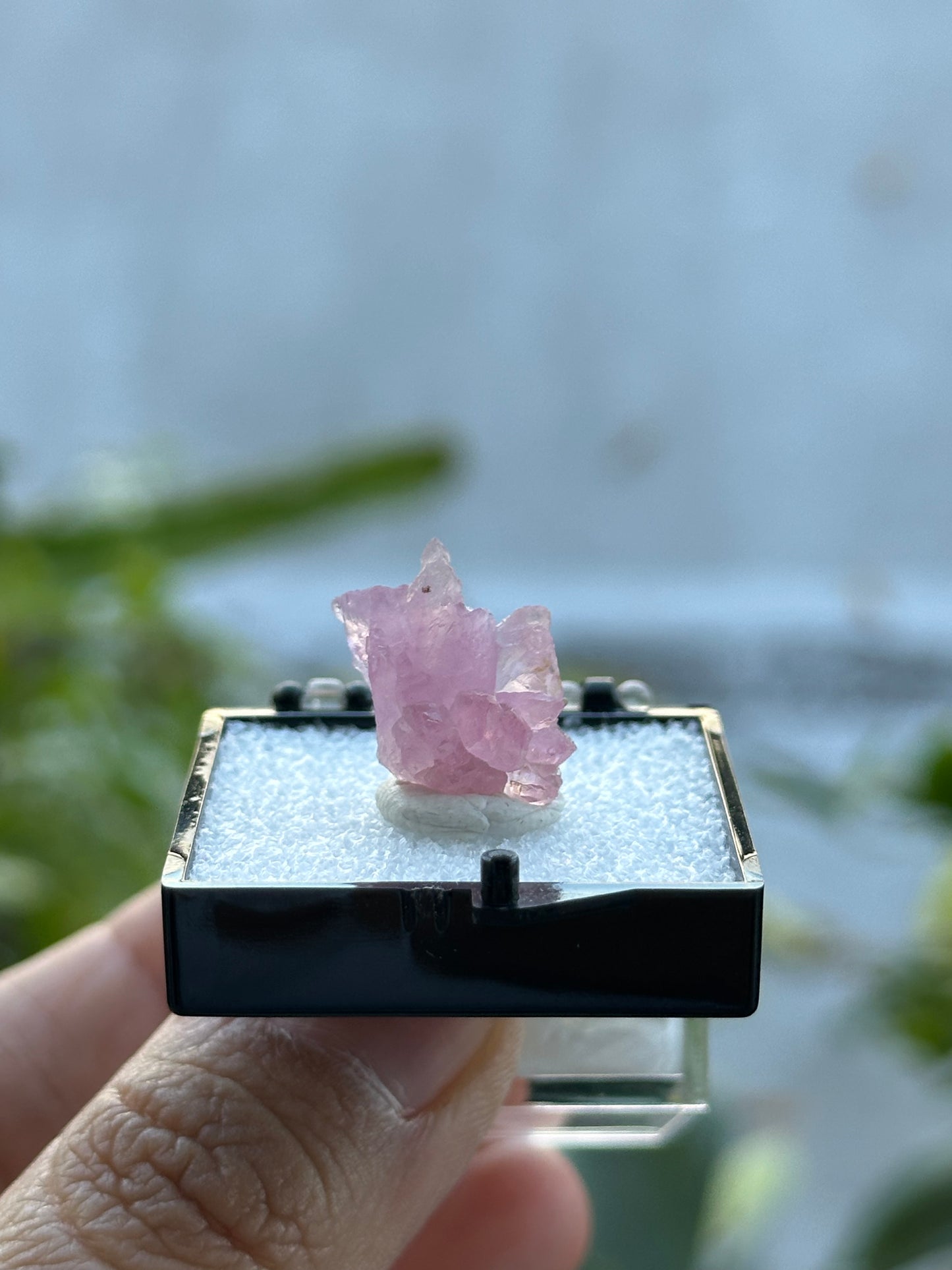 Crystallized Rose Quartz from Afghanistan