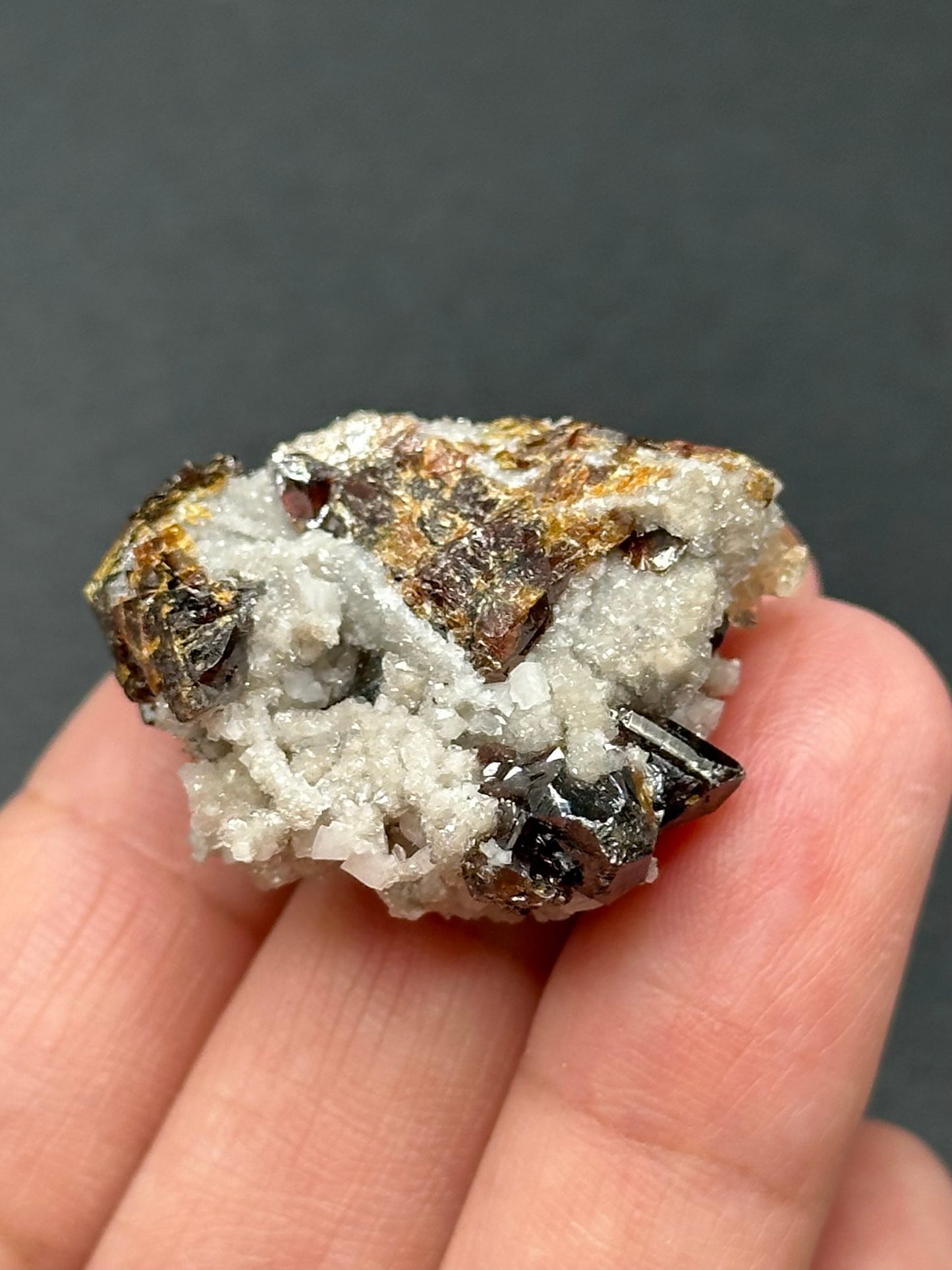 Dolomite and Sphalerite from the Elmwood Mine in Carthage, Tennessee