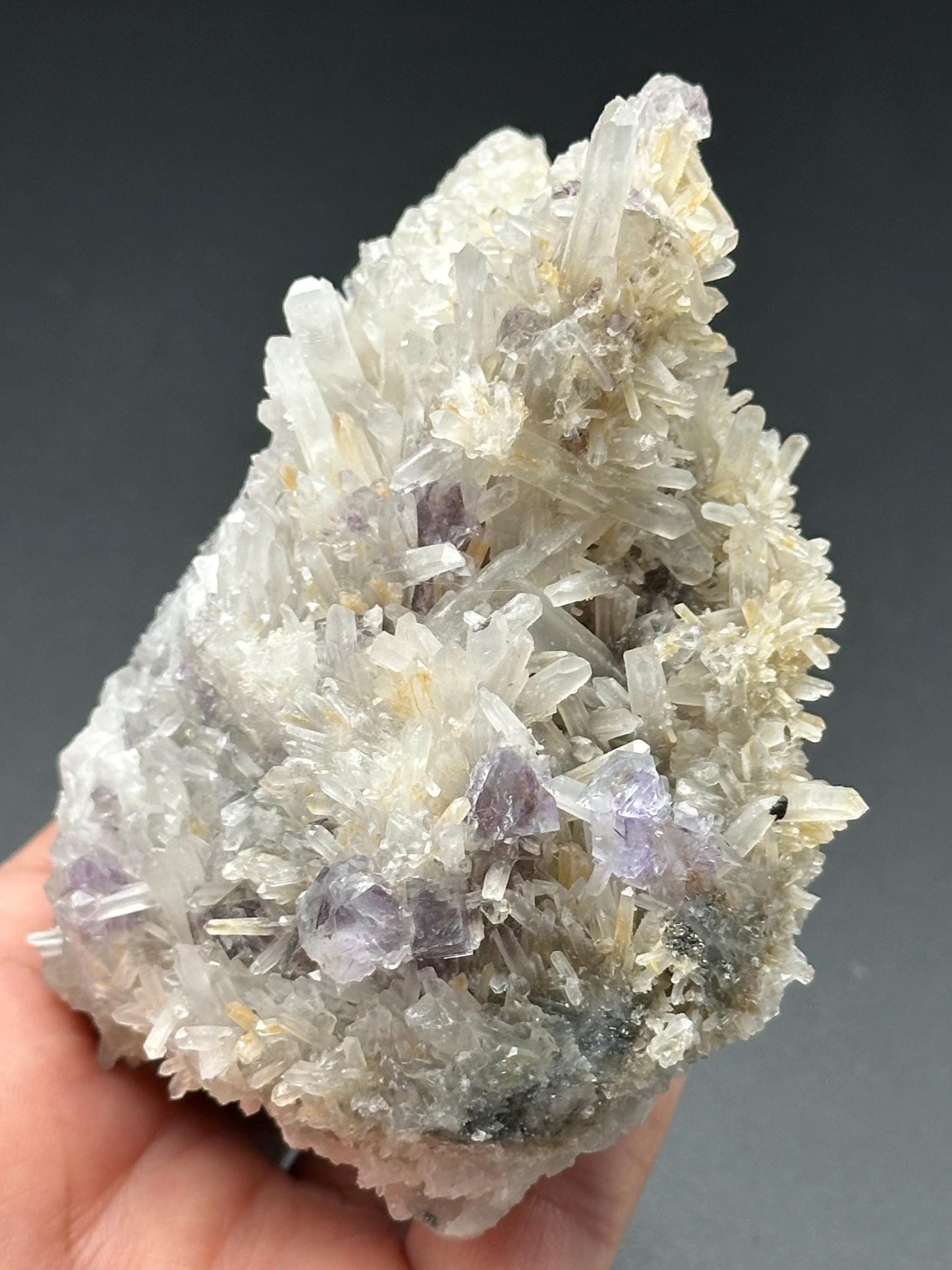 Yindu Flourite with Quartz from the Yindu Mine, Inner Mongolia, China