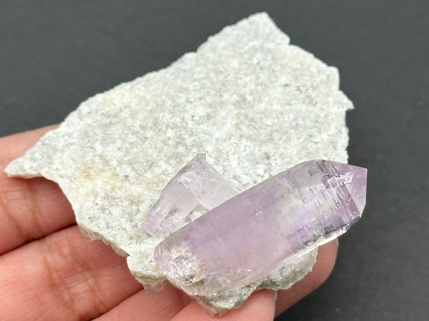 Veracruz Amethyst on Quartz Matrix