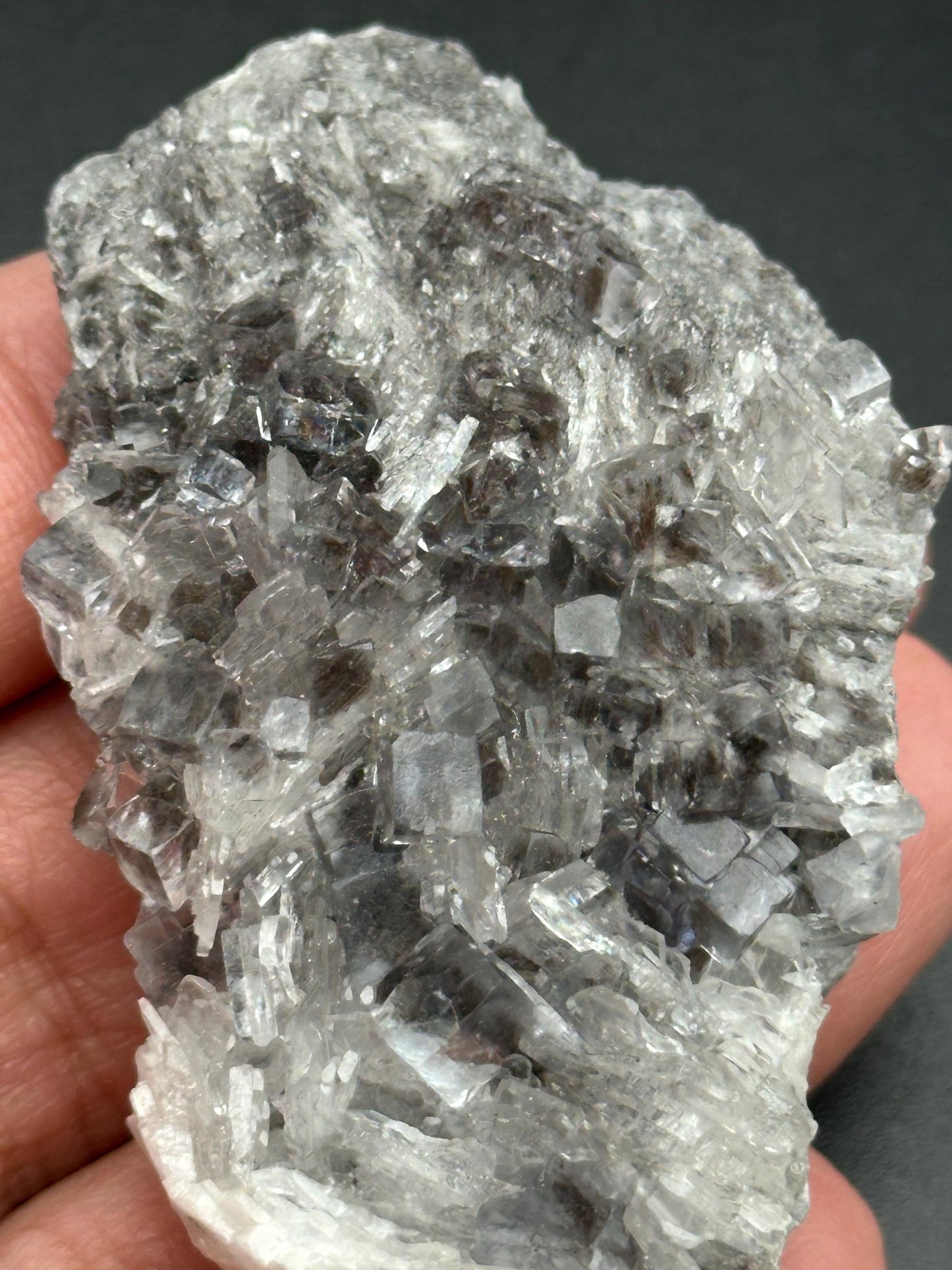 Fluorite with Barite from the Emilio Mine