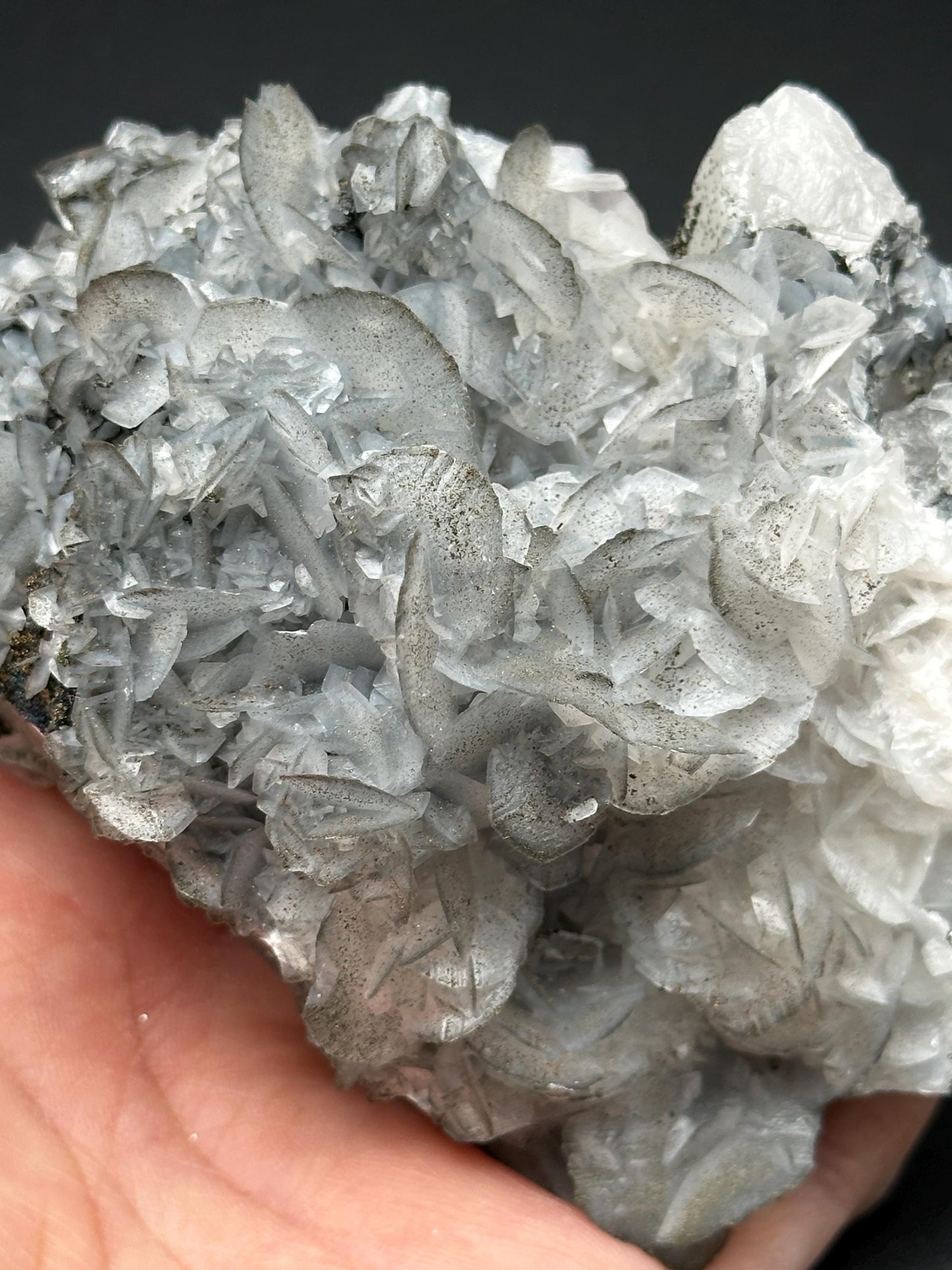 YGX Quartz with Calcite