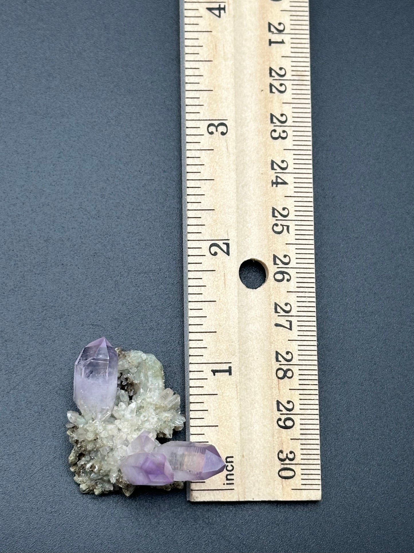 Veracruz Amethyst Cluster on Matrix