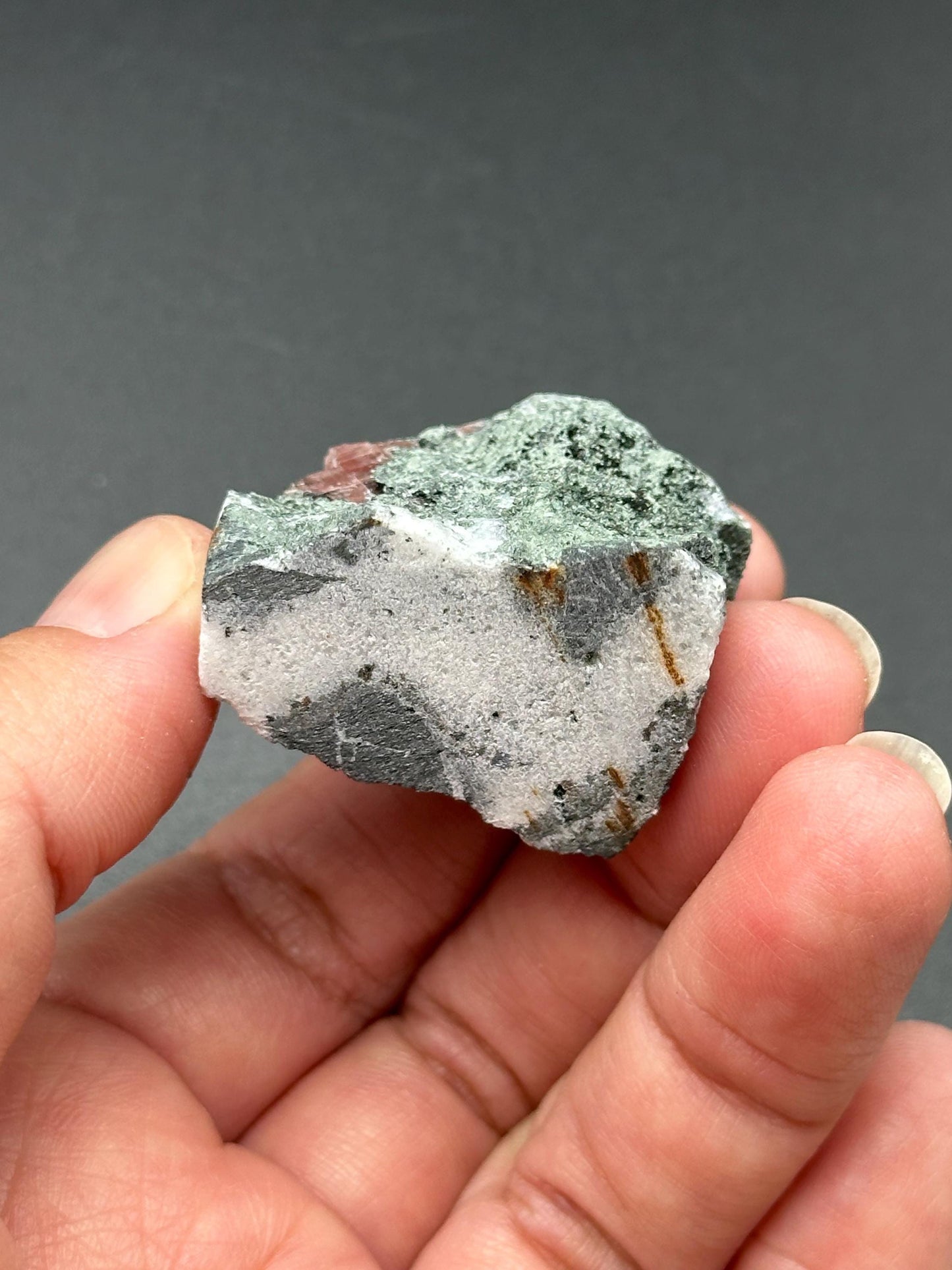 Rhodochrosite on Matrix