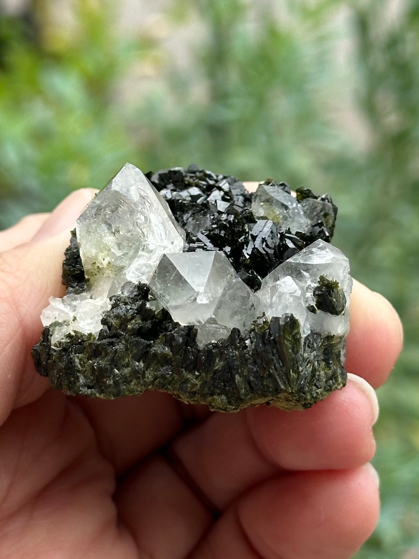Epidote and Quartz from Hakkari Province, Turkey