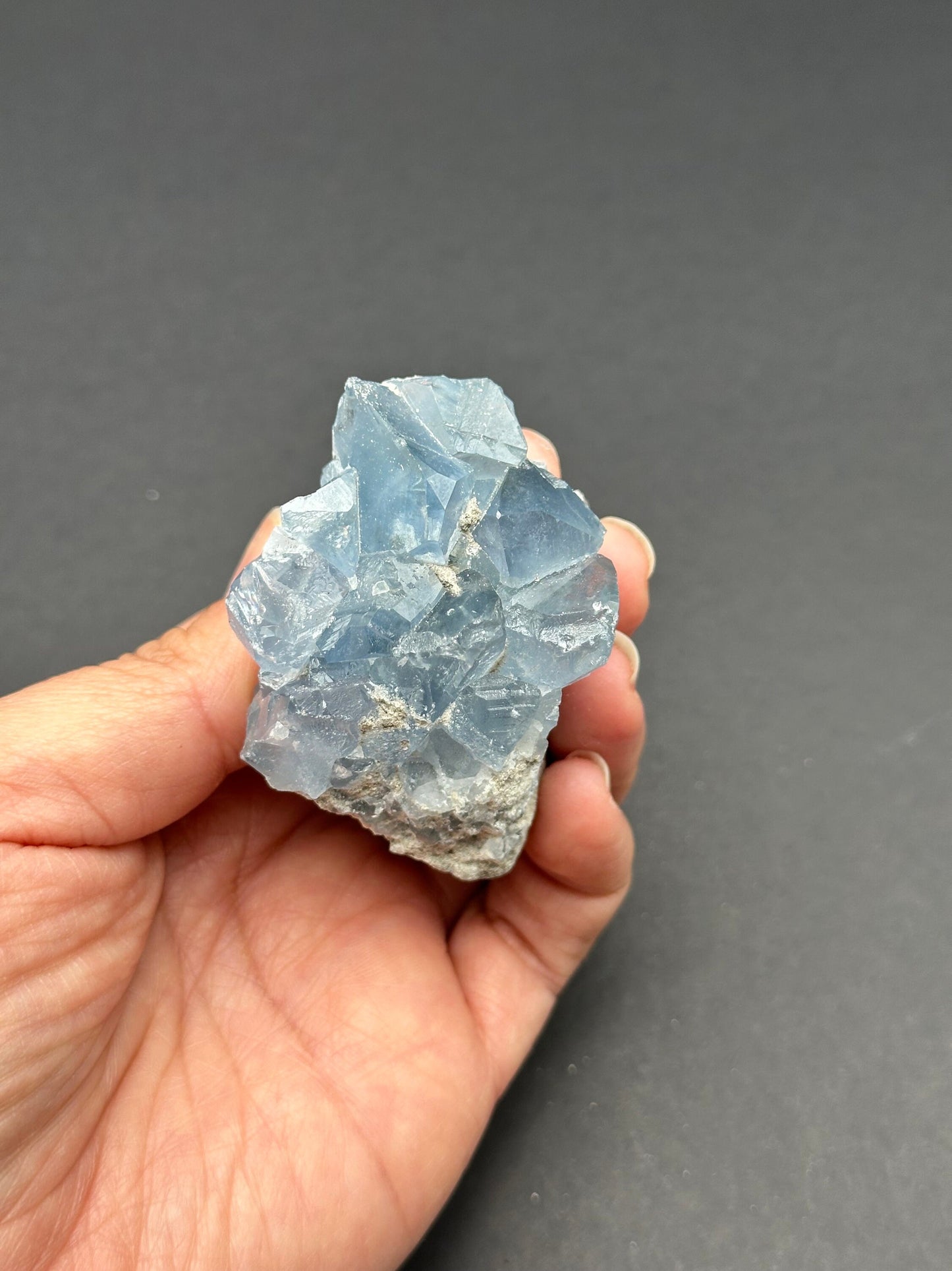 Celestite Cluster from Madagascar