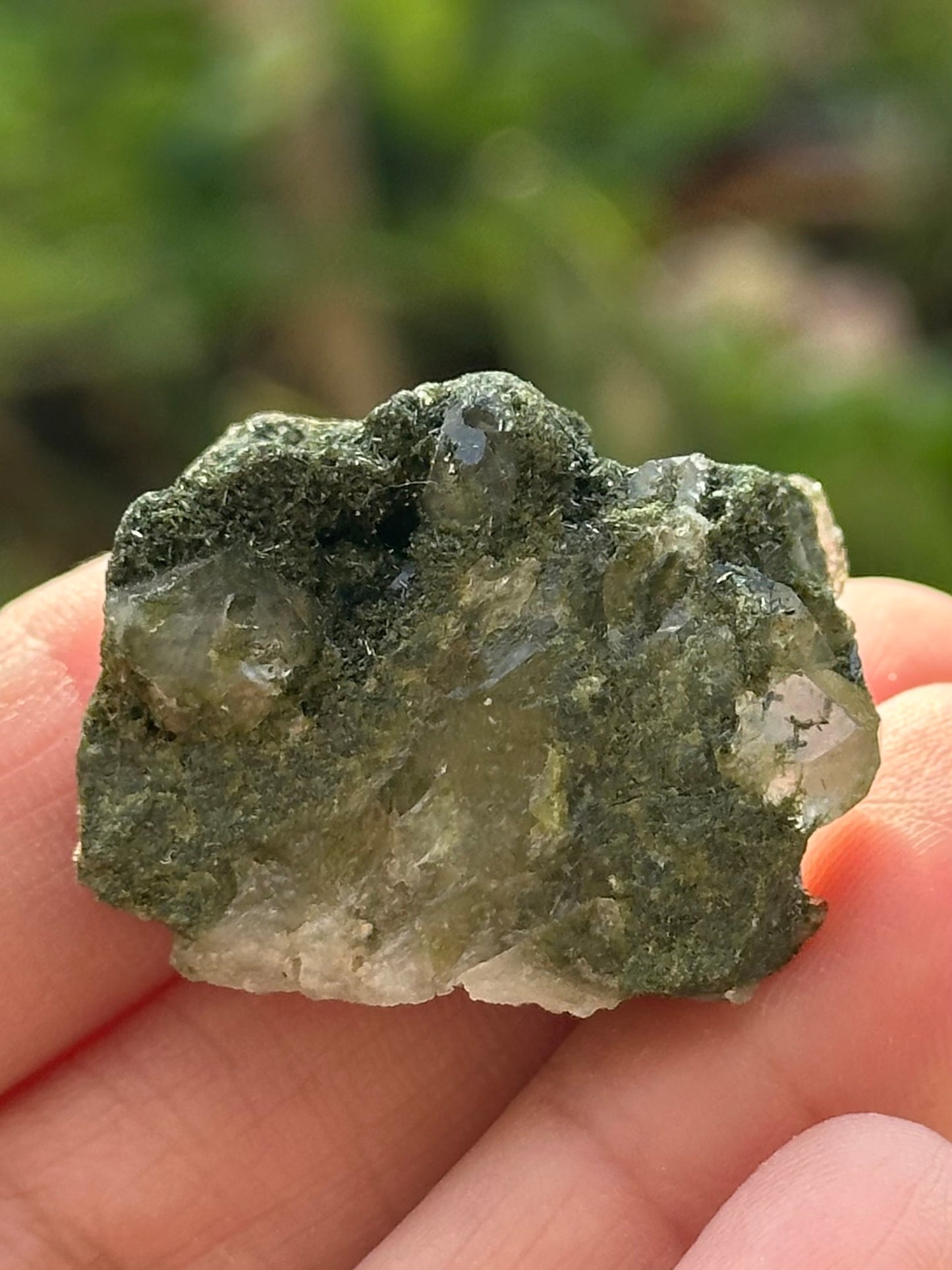 Small Epidote and Quartz from Hakkari Province, Turkey