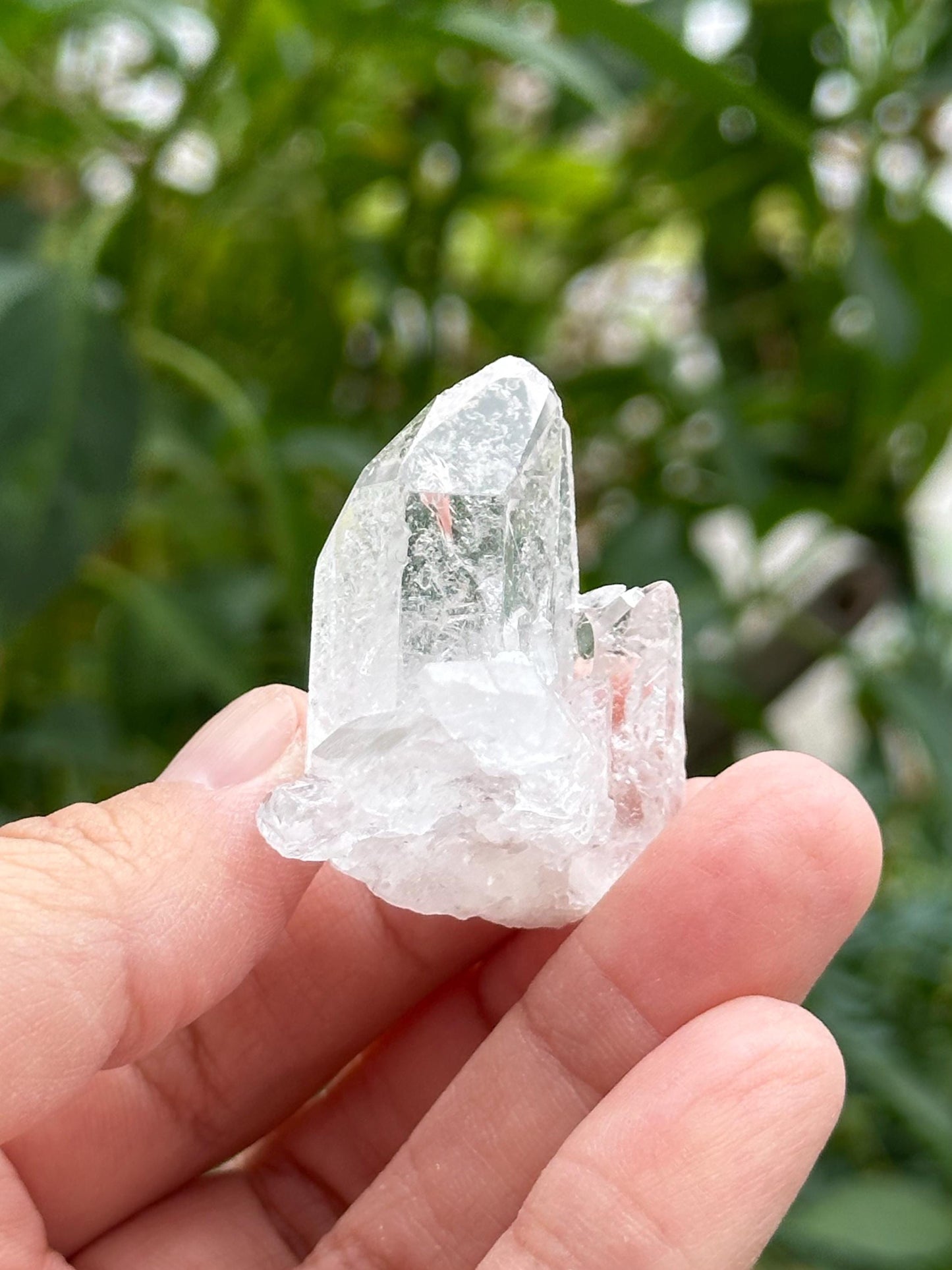 Small Clear Quartz Cluster from Brazil