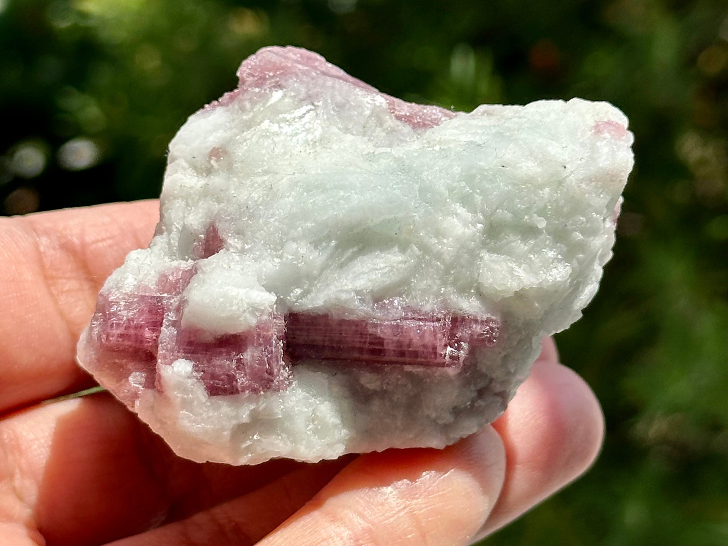 Raw Pink Tourmaline