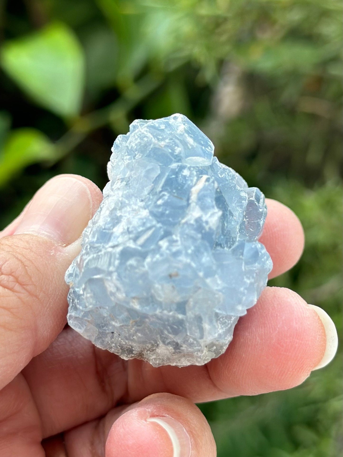 Celestite Cluster from Madagascar