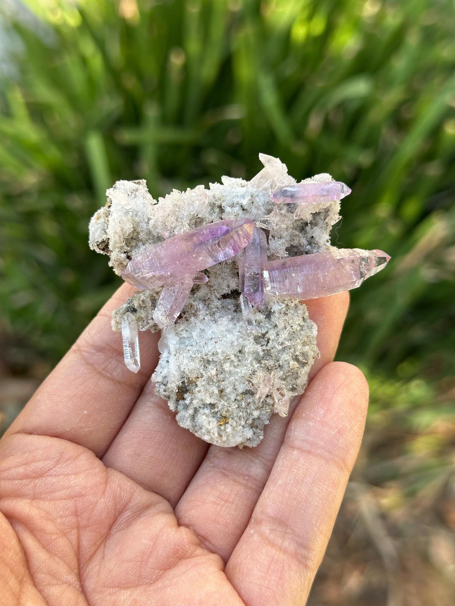 Veracruz Amethyst Crystals on Matrix