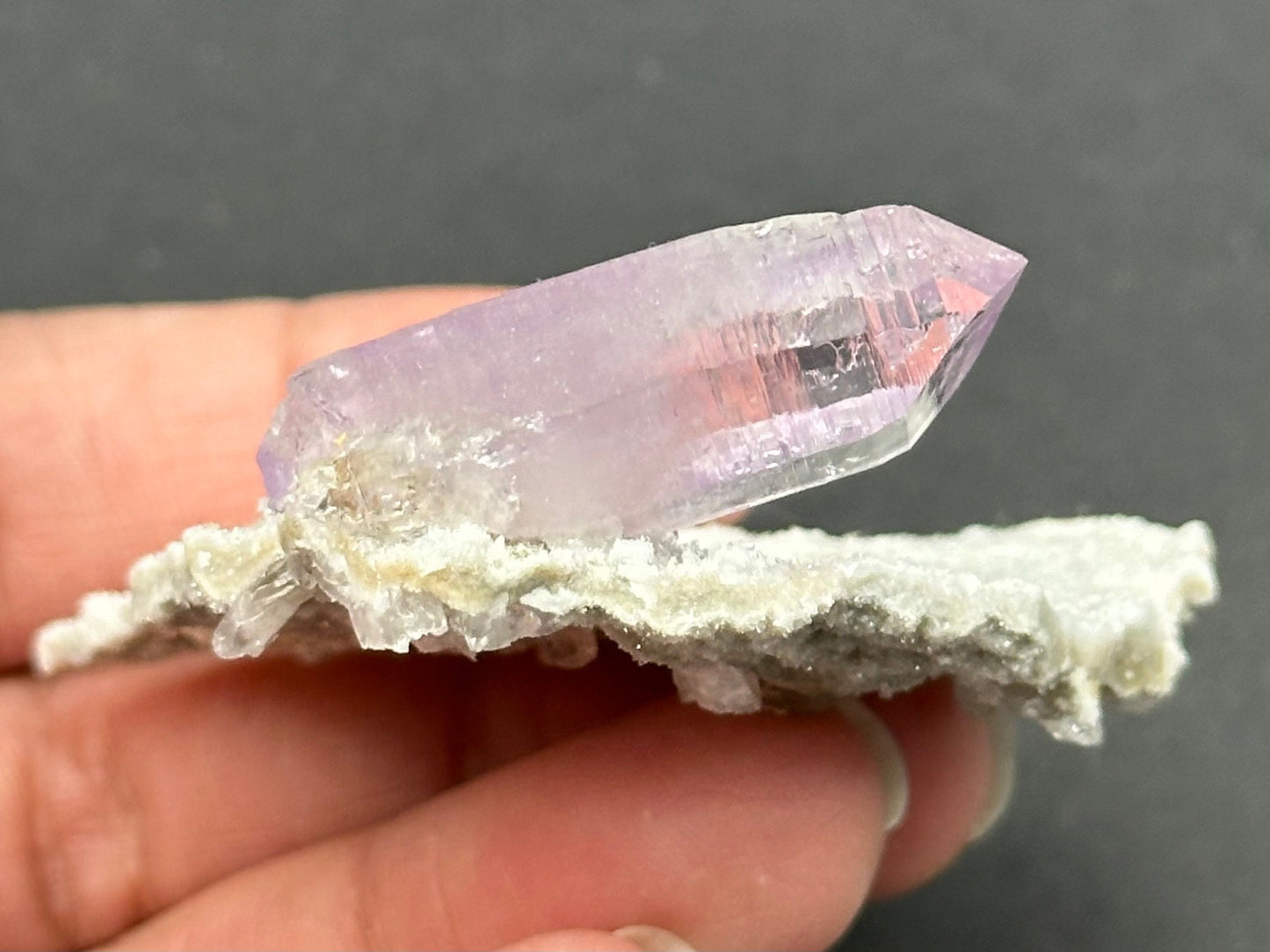Veracruz Amethyst on Quartz Matrix