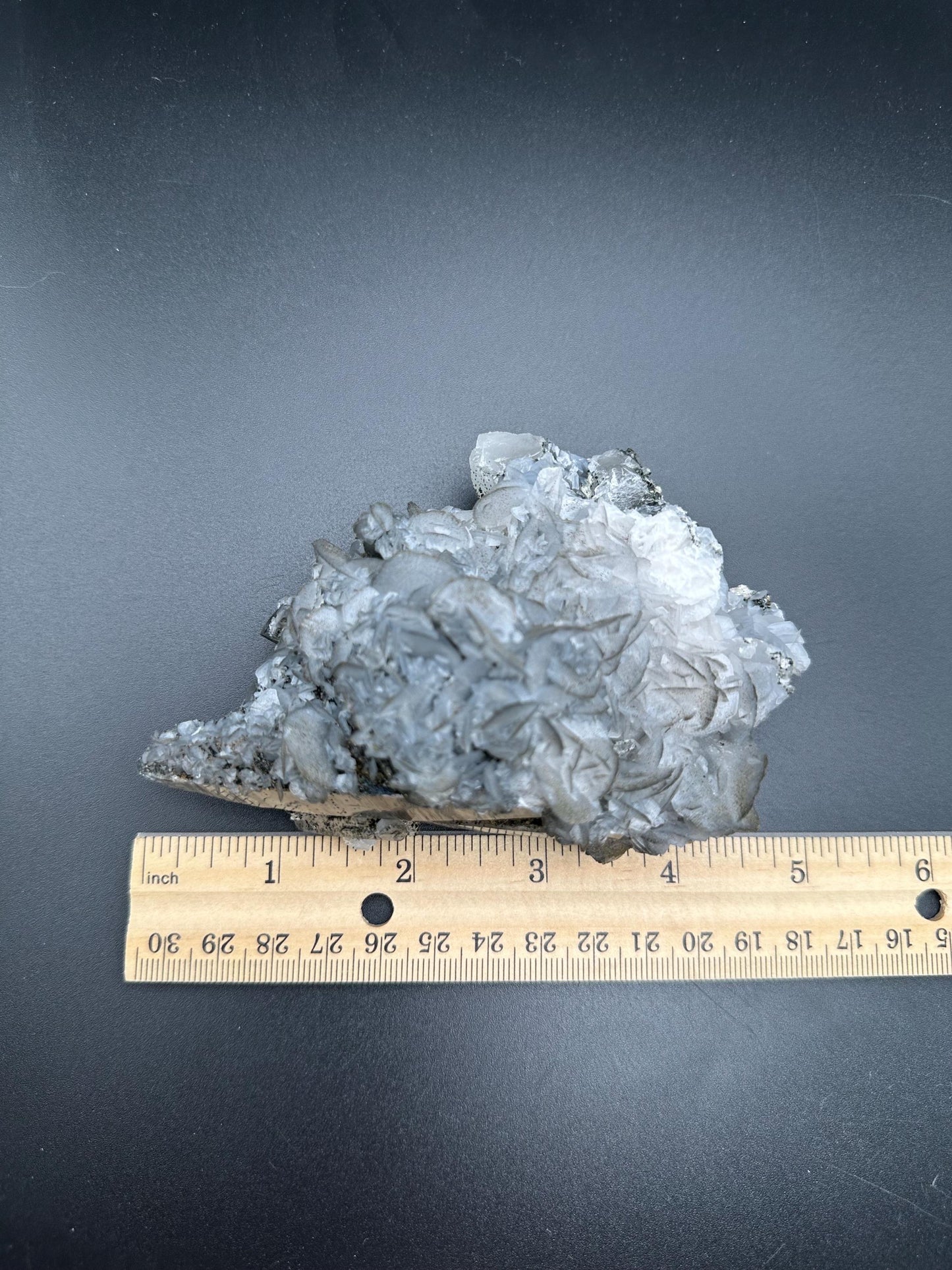 YGX Quartz with Calcite