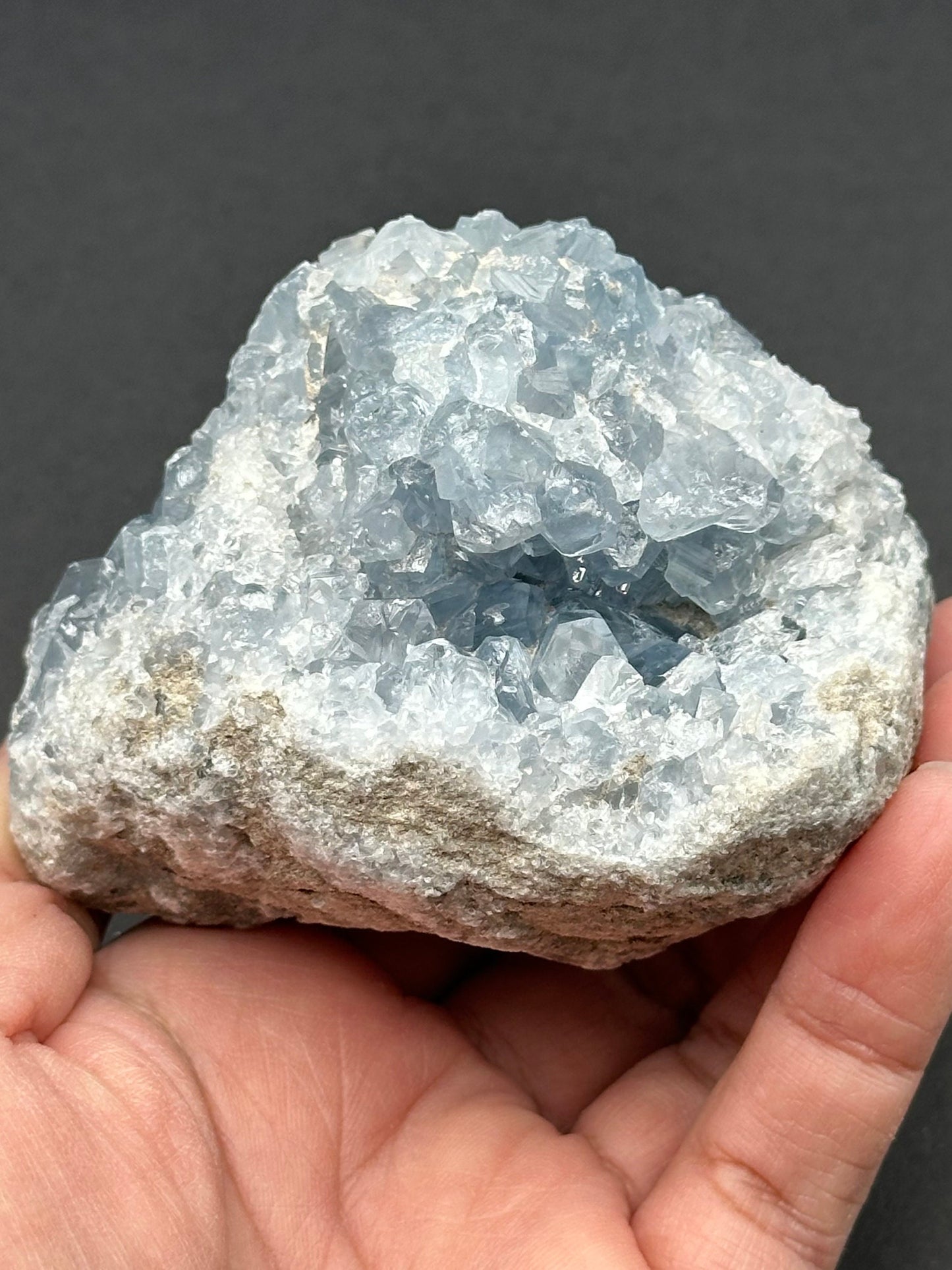 Celestite Cluster from Madagascar