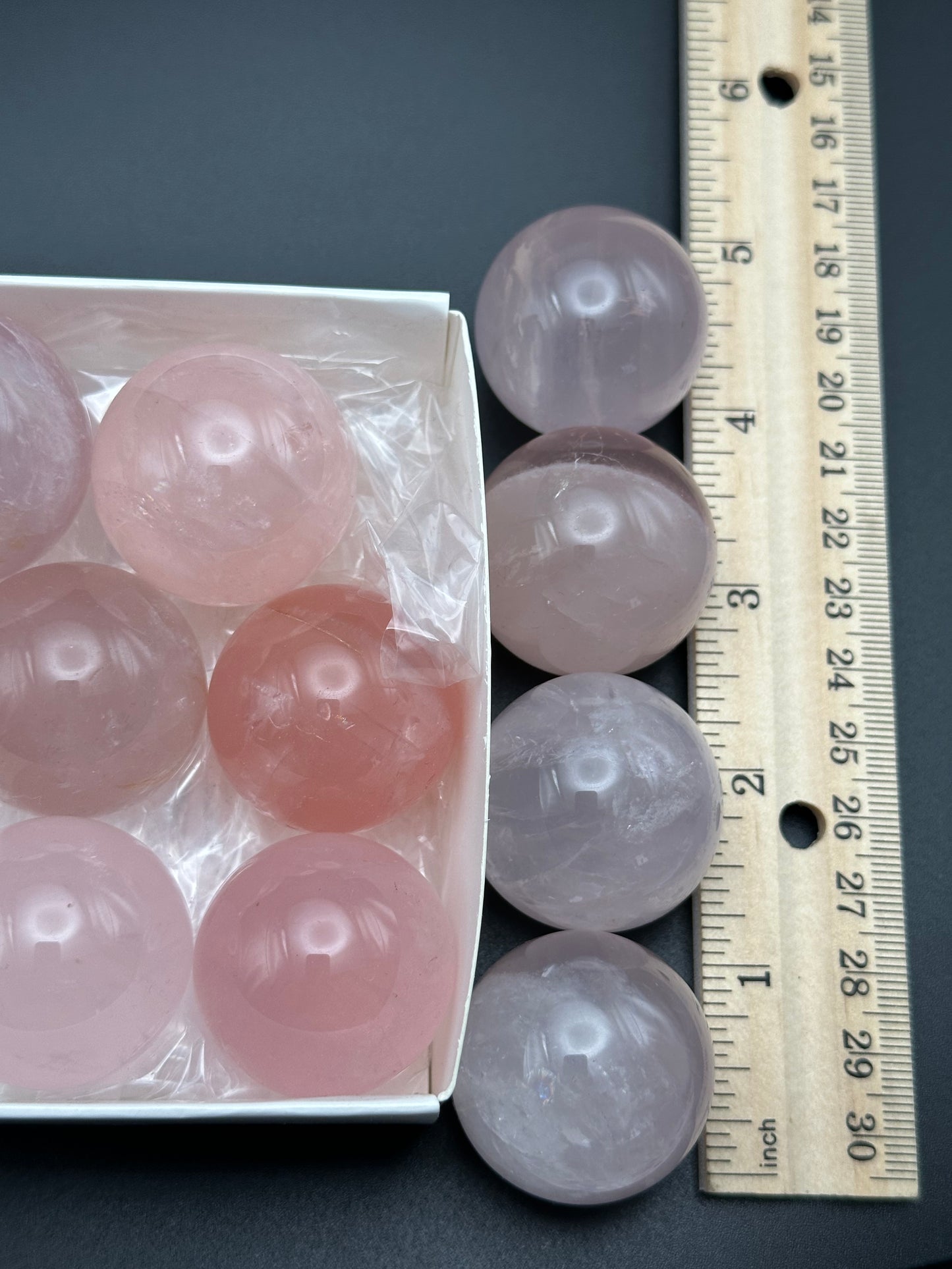 One (1) Rose Quartz Sphere