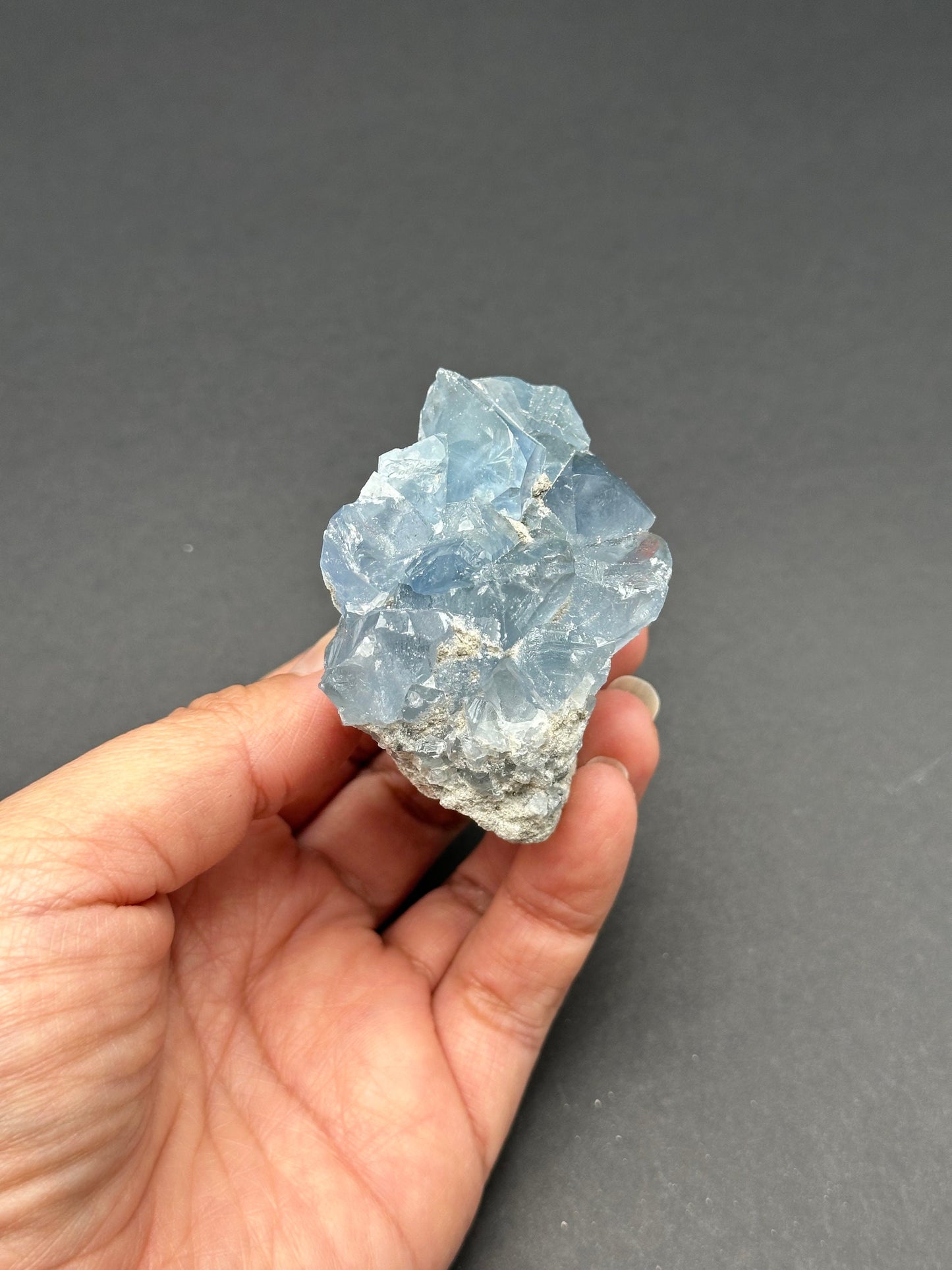 Celestite Cluster from Madagascar