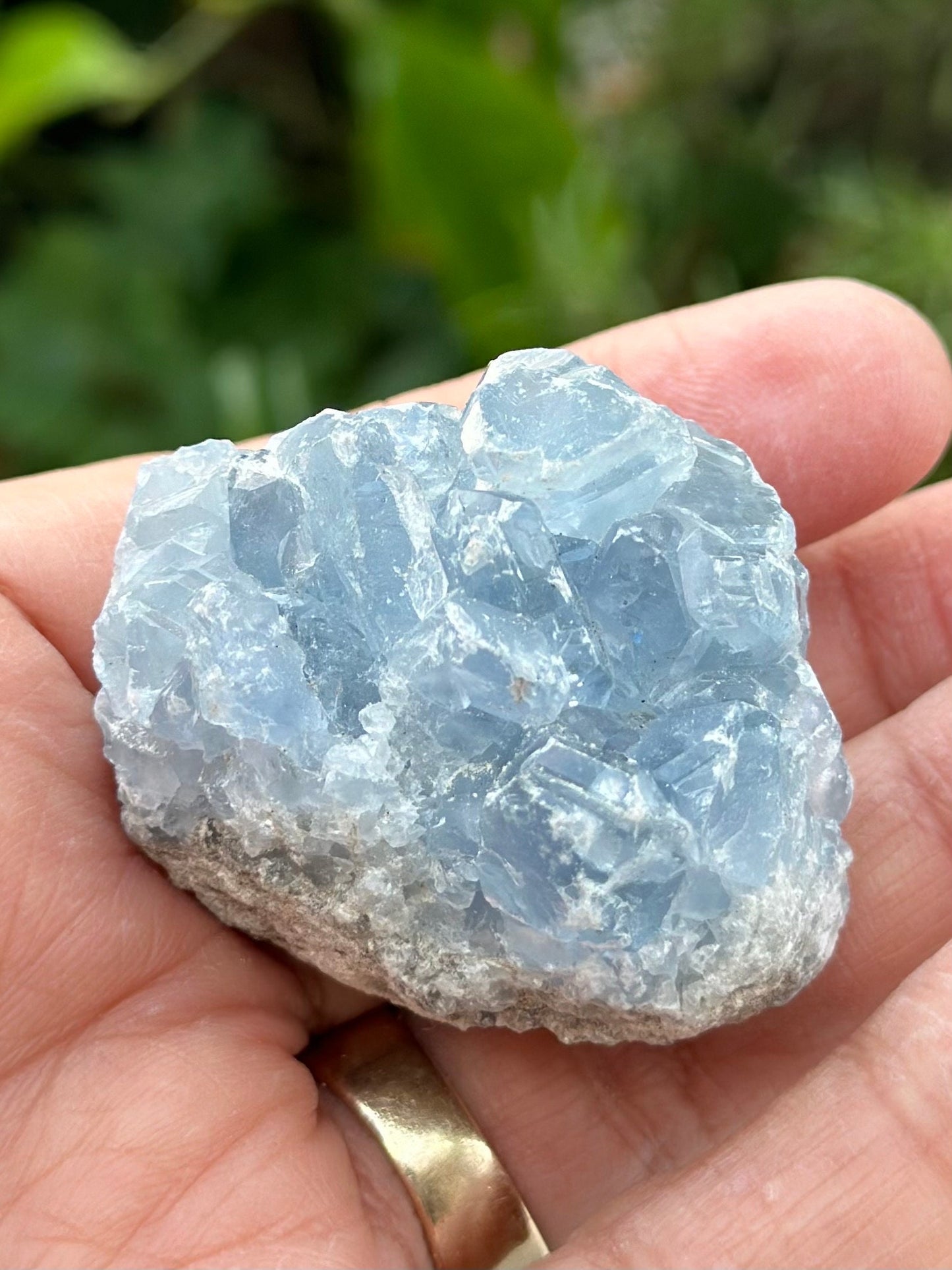 Celestite Cluster from Madagascar