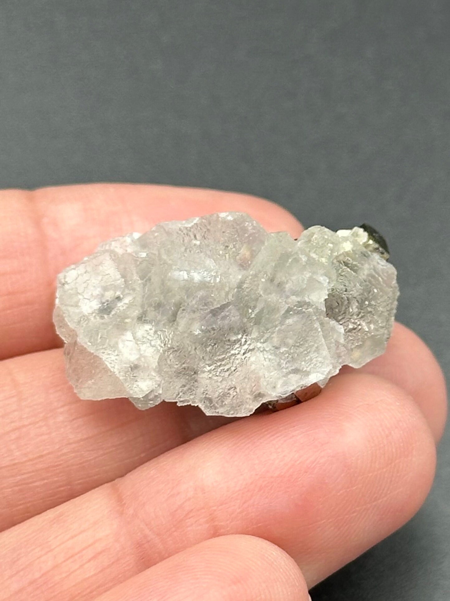 Fluorite and Pyrite Specimen from the Huanzala Mine, Peru - UV Reactive
