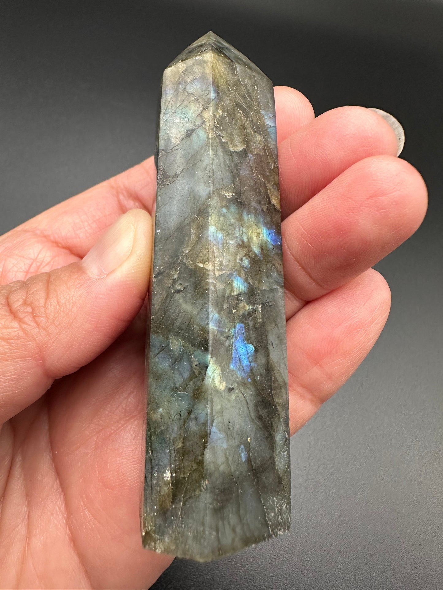 Labradorite Tower from Madagascar