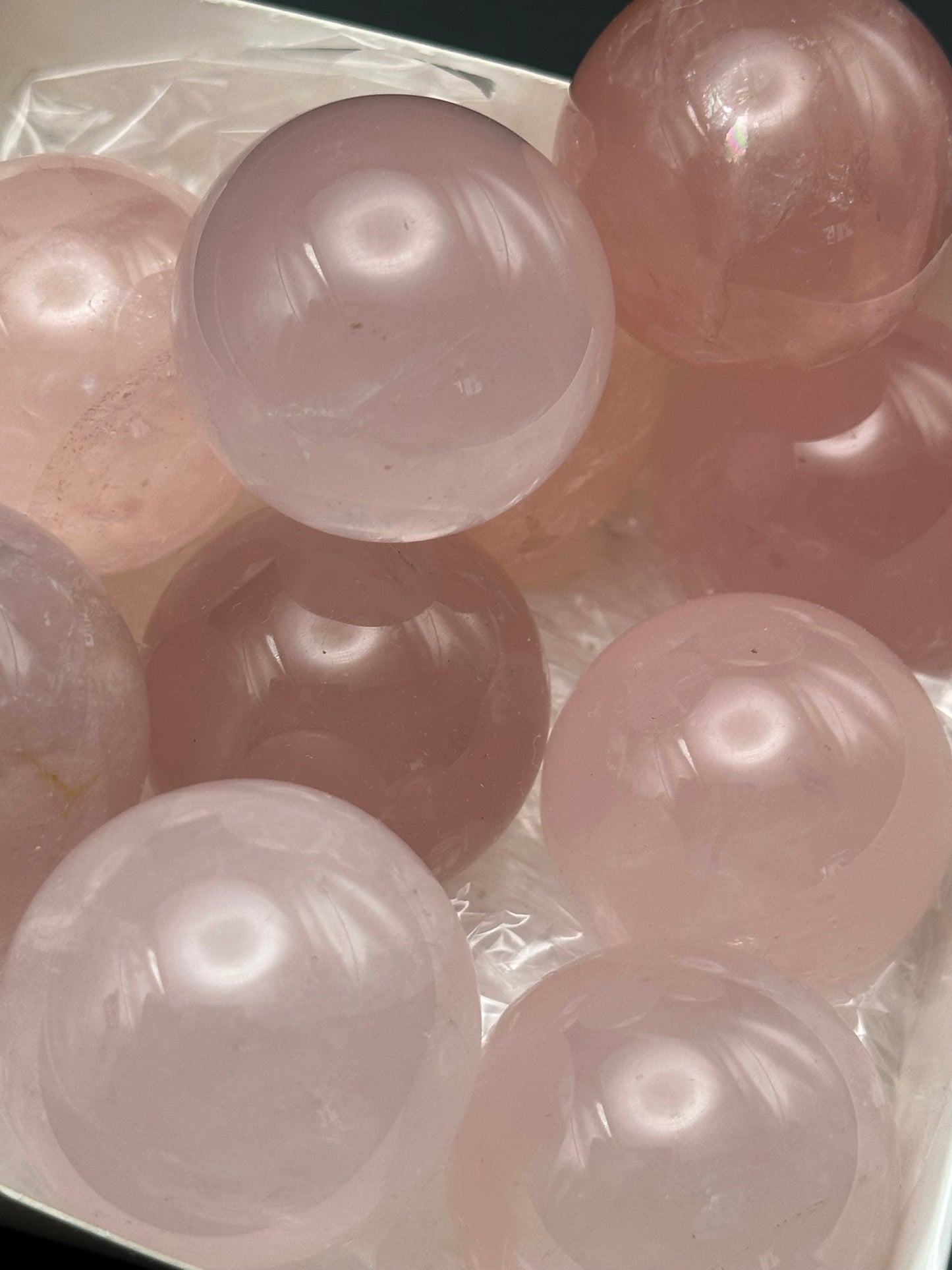 One (1) Rose Quartz Sphere