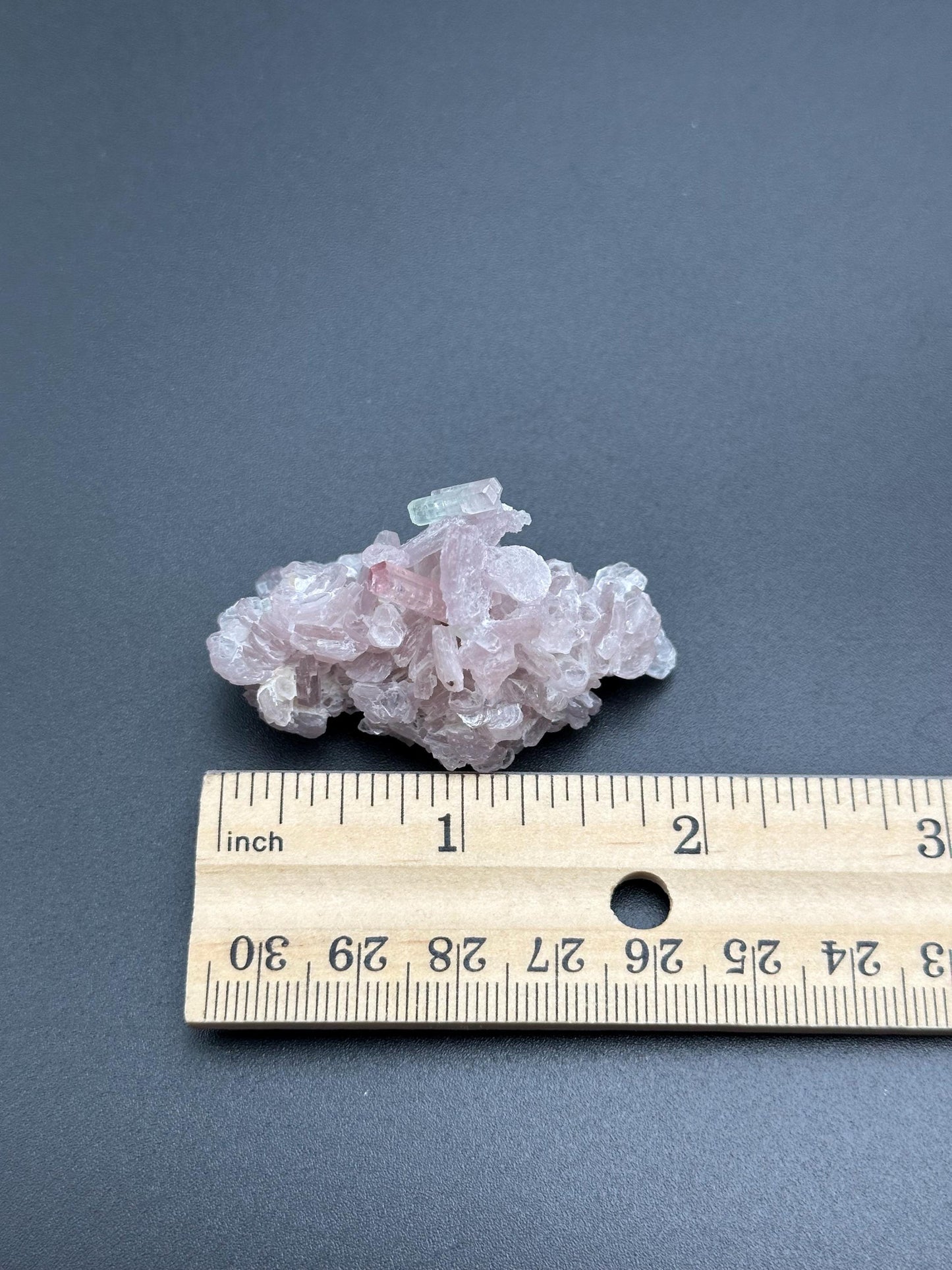 Pink Tourmaline with Lepidolite Flower