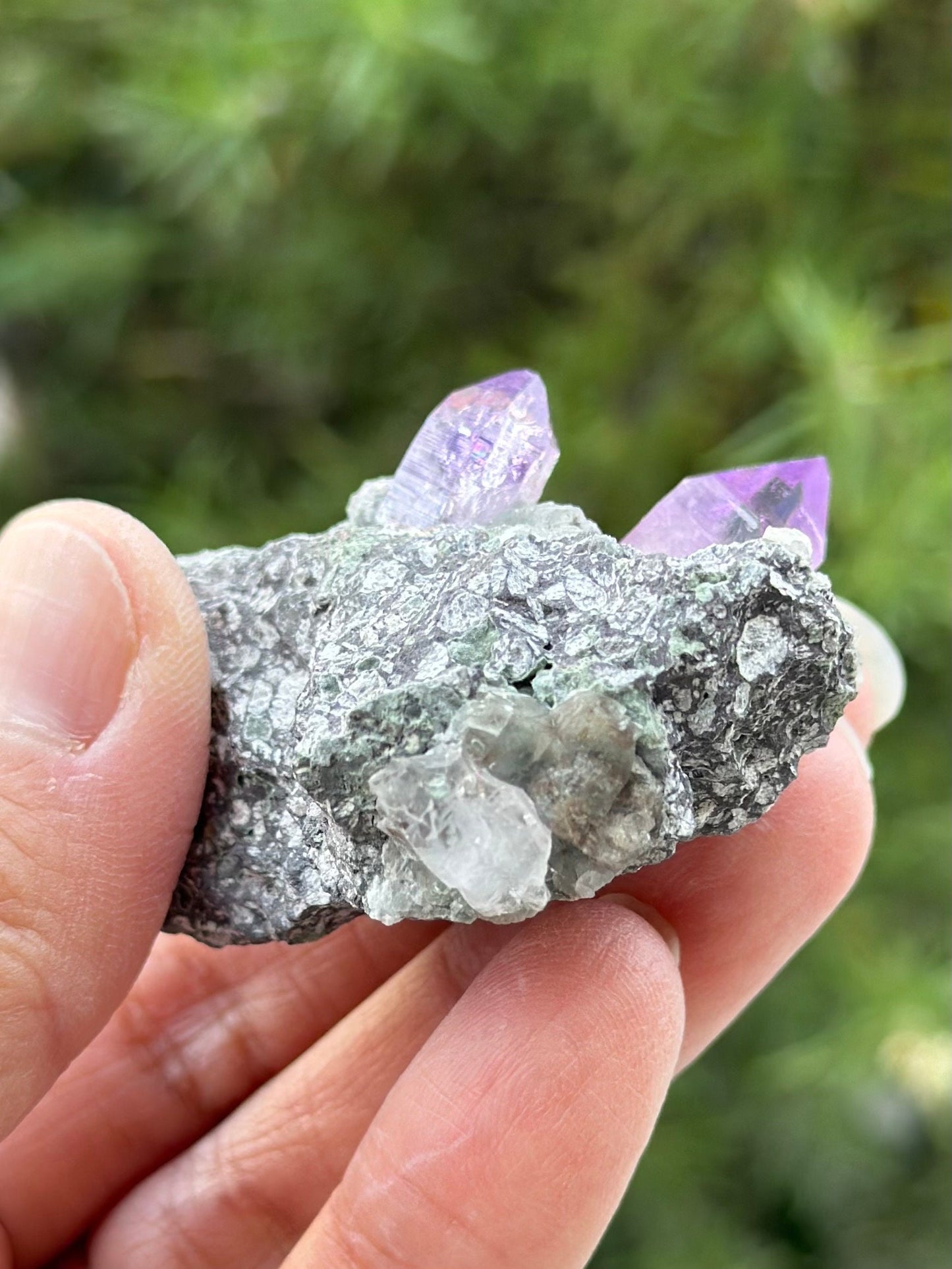 Veracruz Amethyst on Matrix