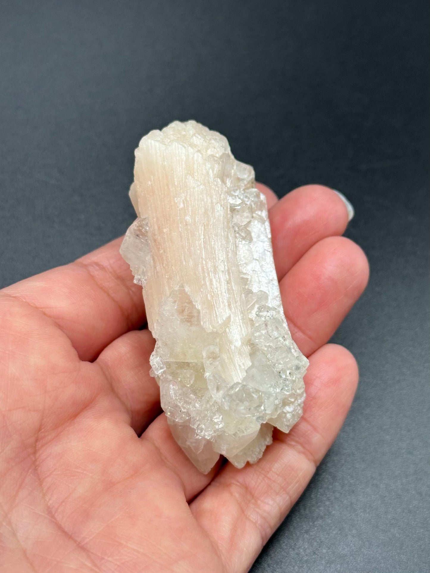Apophyllite with Stilbite from India