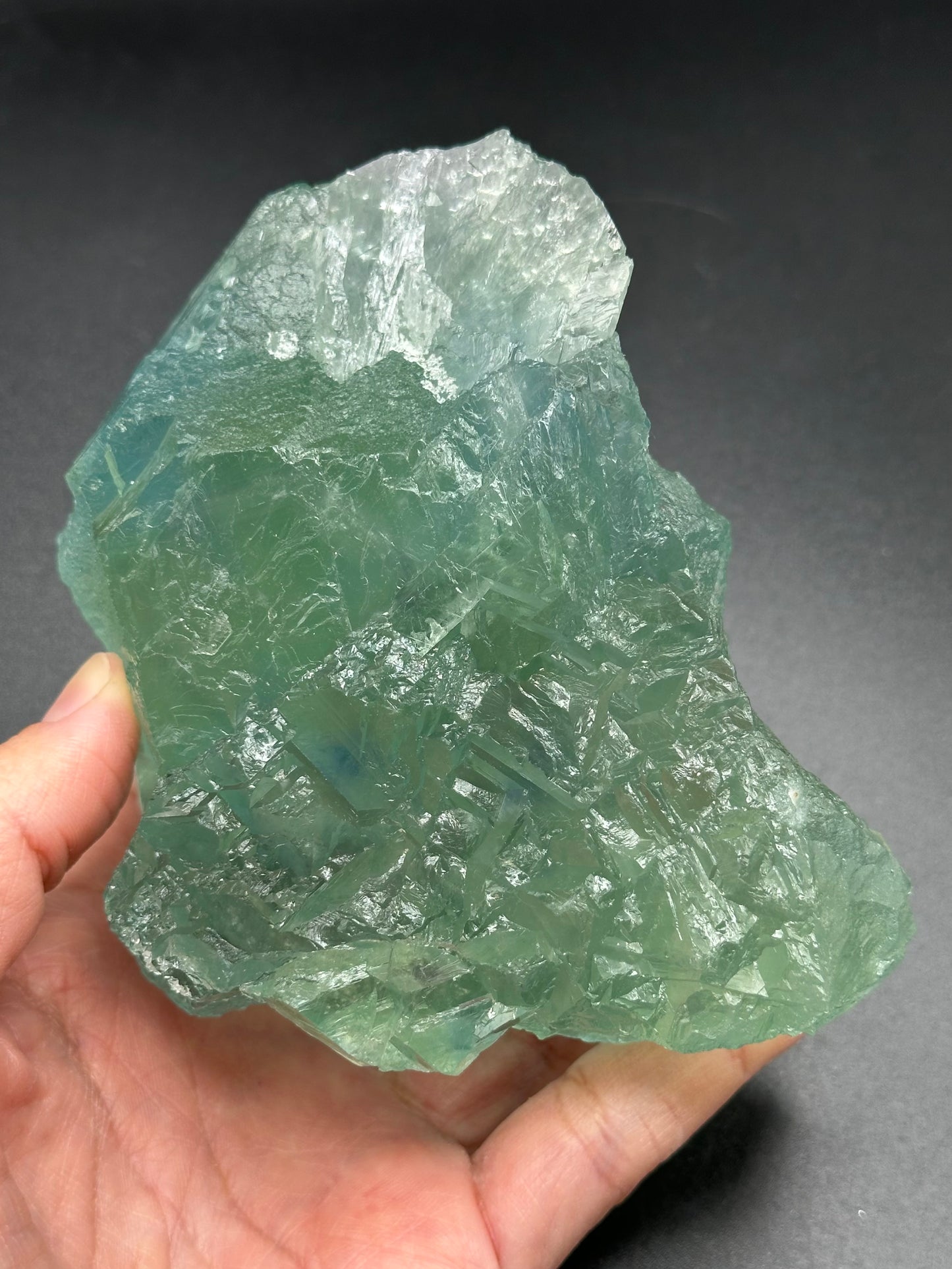 Green Fluorite from the Manaoshan Mine